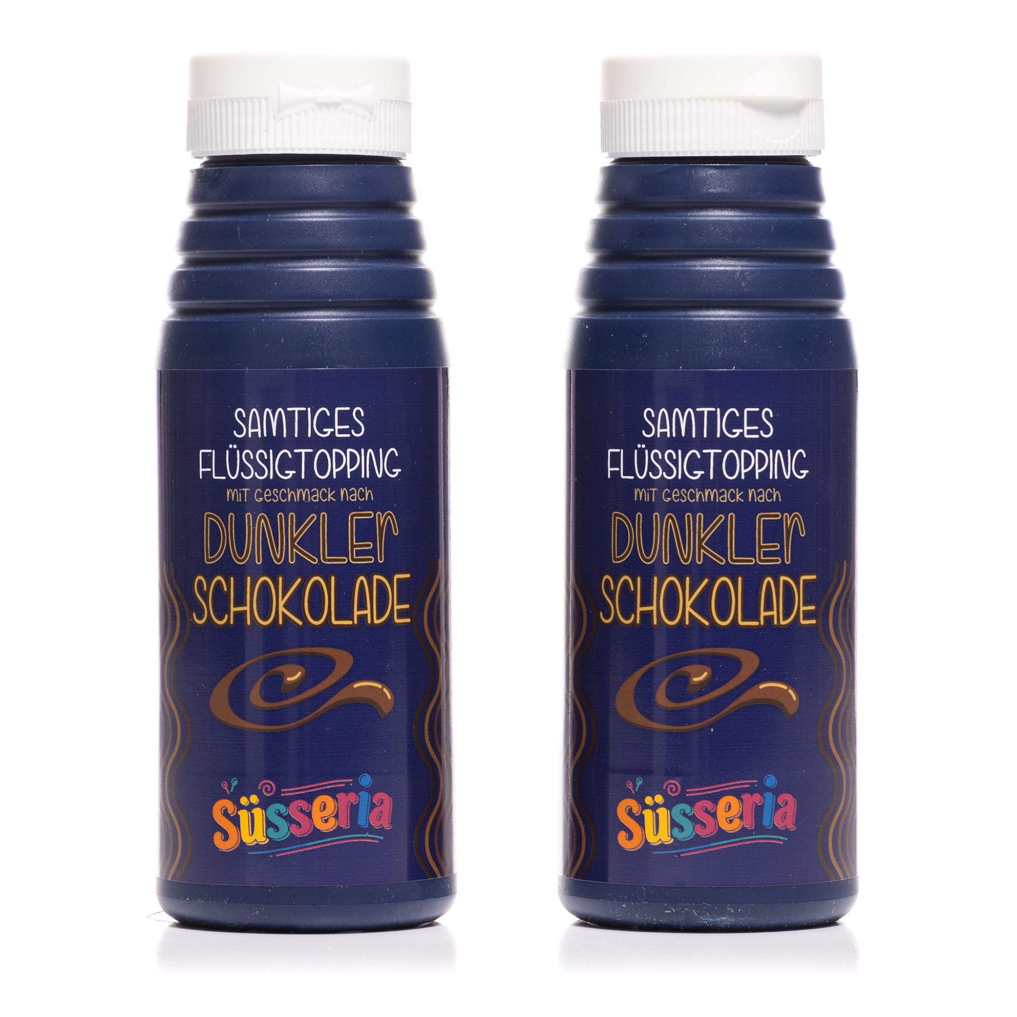 SÜSSERIA Samtiges Flüssigtopping zum Garnieren Inhalt 2x 225ml