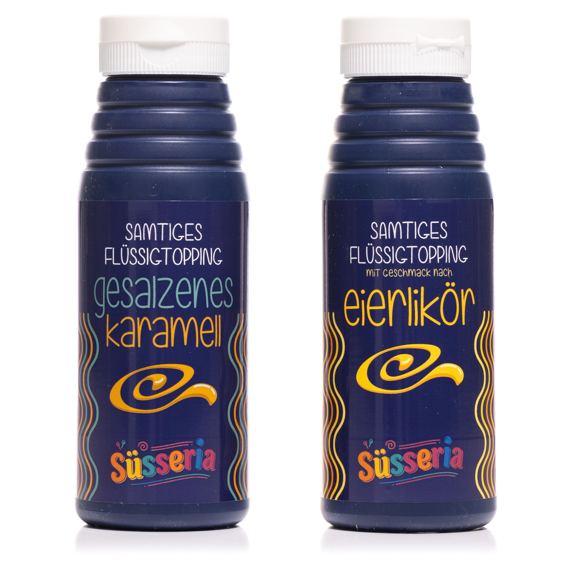 SÜSSERIA Samtiges Flüssigtopping zum Garnieren Inhalt 2x 225ml