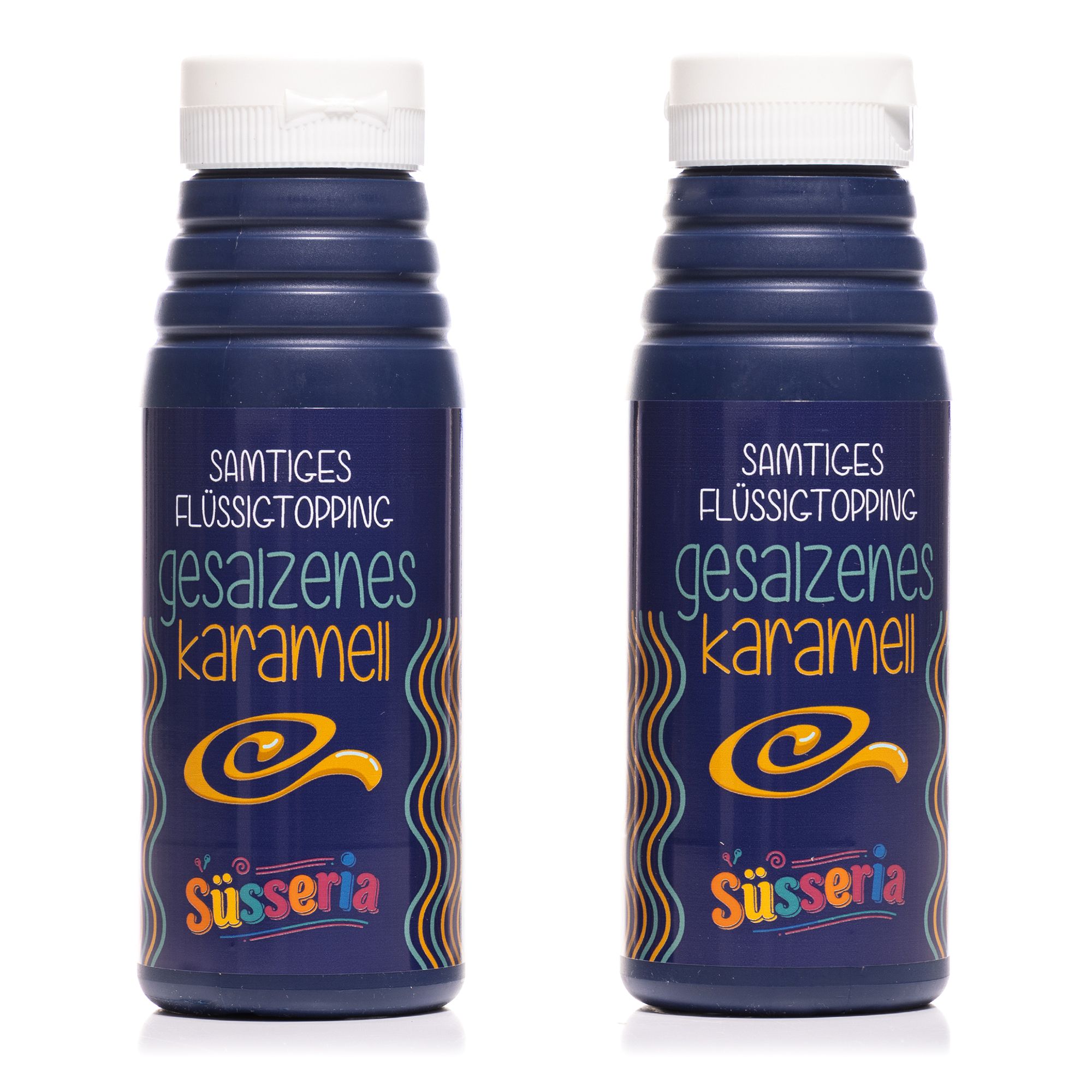 SÜSSERIA Samtiges Flüssigtopping zum Garnieren Inhalt 2x 225ml