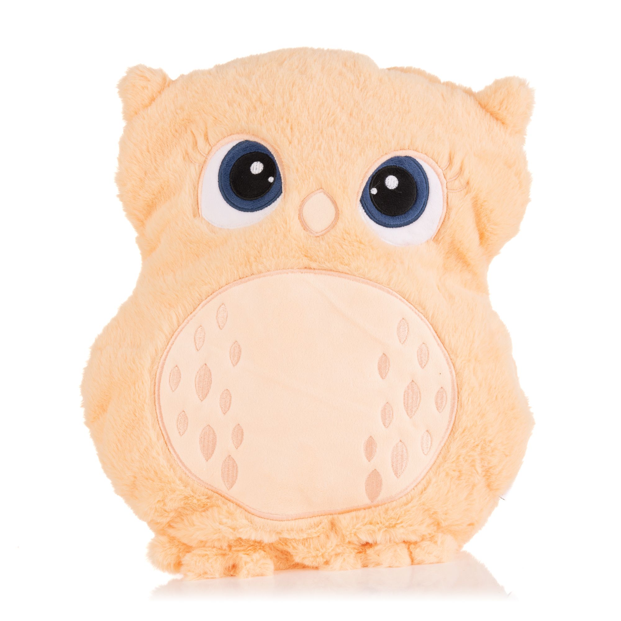 MONT CHALET Wärmflasche Kuschel-Eule Mikrofaser-Fellimitat ca. 37x32cm, 2L.