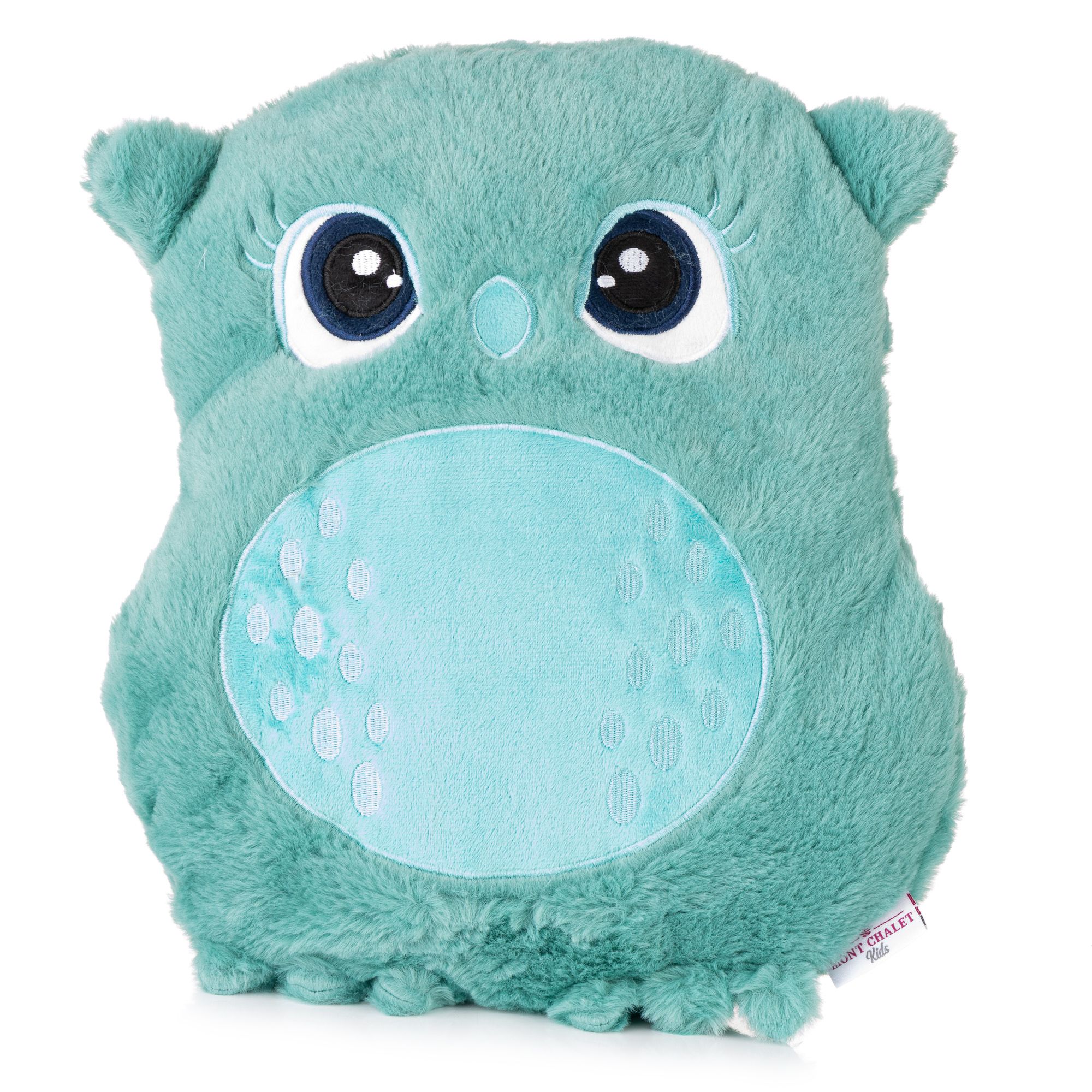 MONT CHALET Wärmflasche Kuschel-Eule Mikrofaser-Fellimitat ca. 37x32cm, 2L.