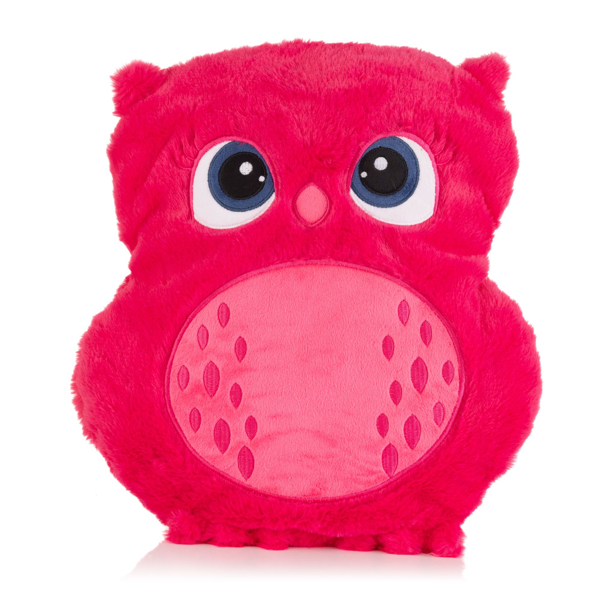 MONT CHALET Wärmflasche Kuschel-Eule Mikrofaser-Fellimitat ca. 37x32cm, 2L.