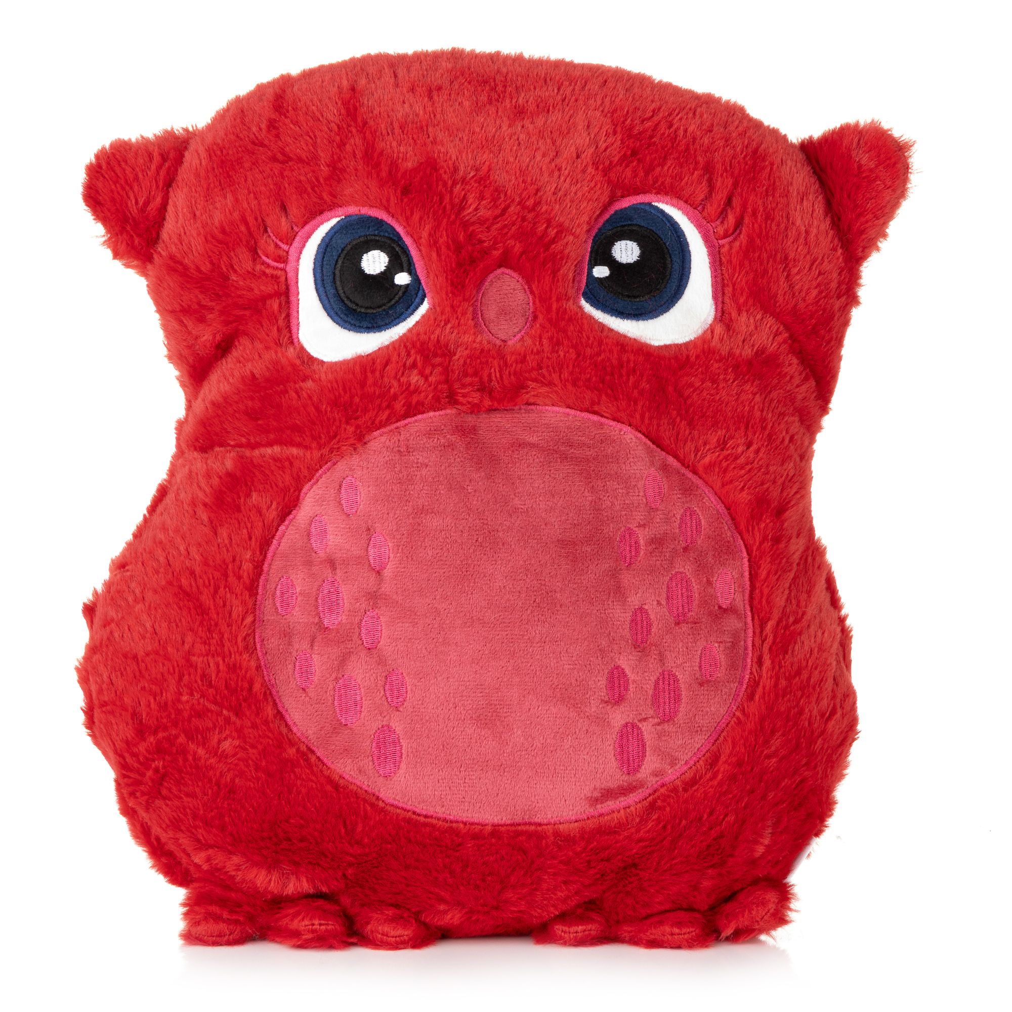 MONT CHALET Wärmflasche Kuschel-Eule Mikrofaser-Fellimitat ca. 37x32cm, 2L.