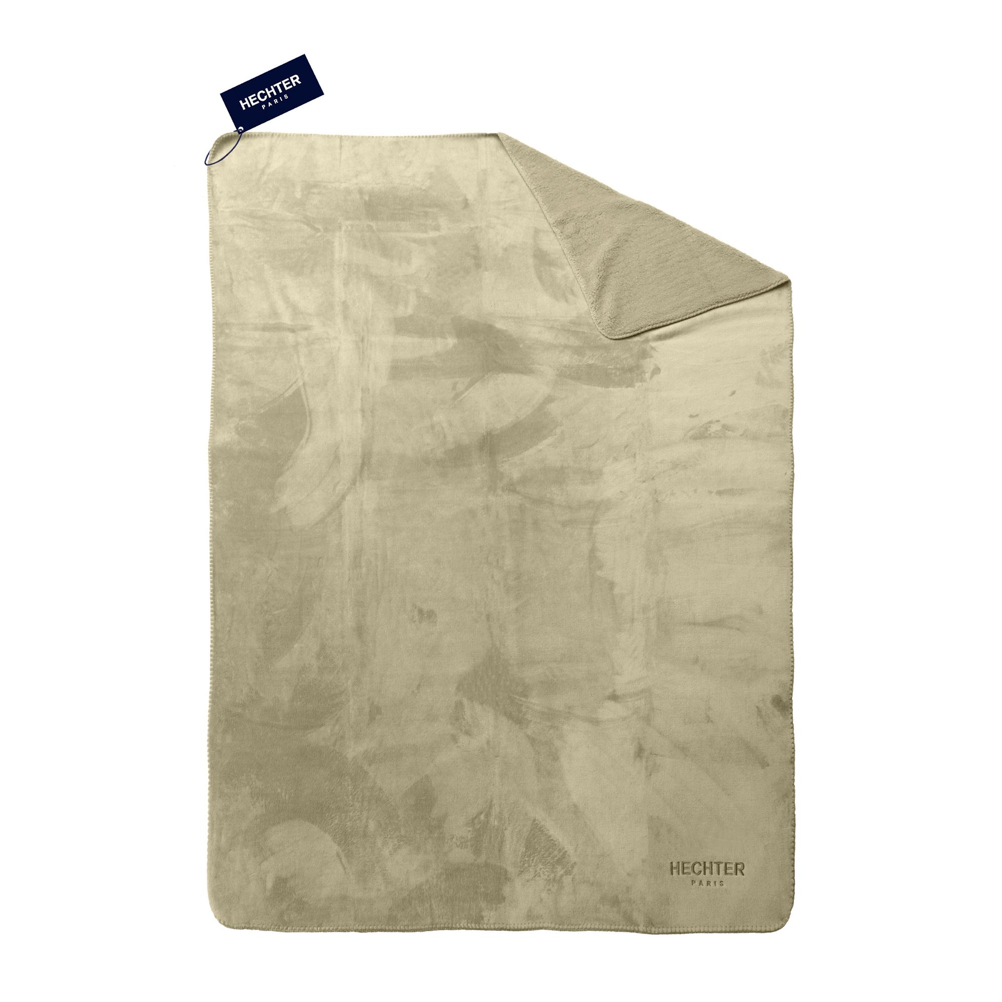 HECHTER PARIS Wohn-/Wendedecke uni Teddyfleece waschbar, 150x200cm