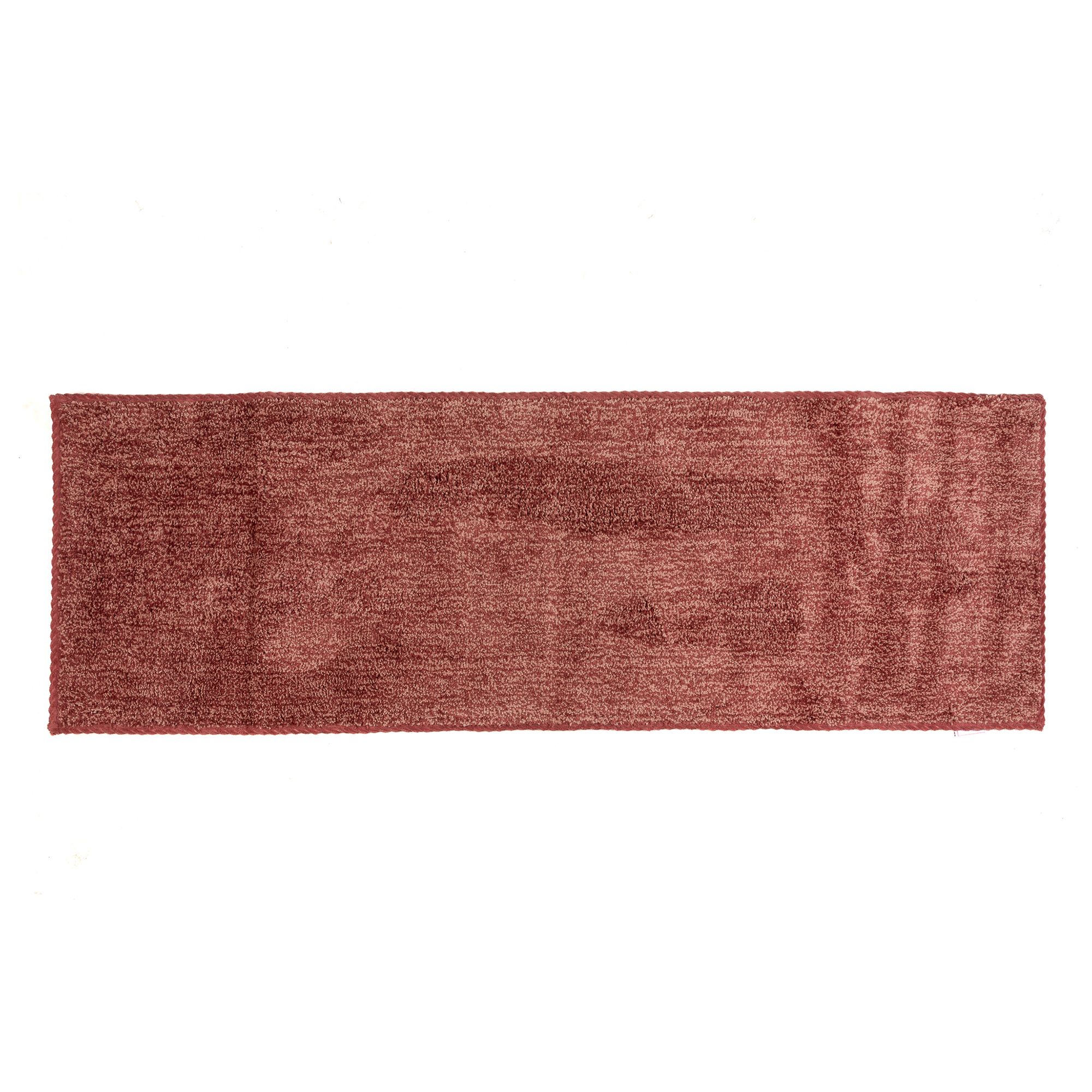 CASA FONDO Läufer melange dekorative Paspel Mikrofaser, waschbar