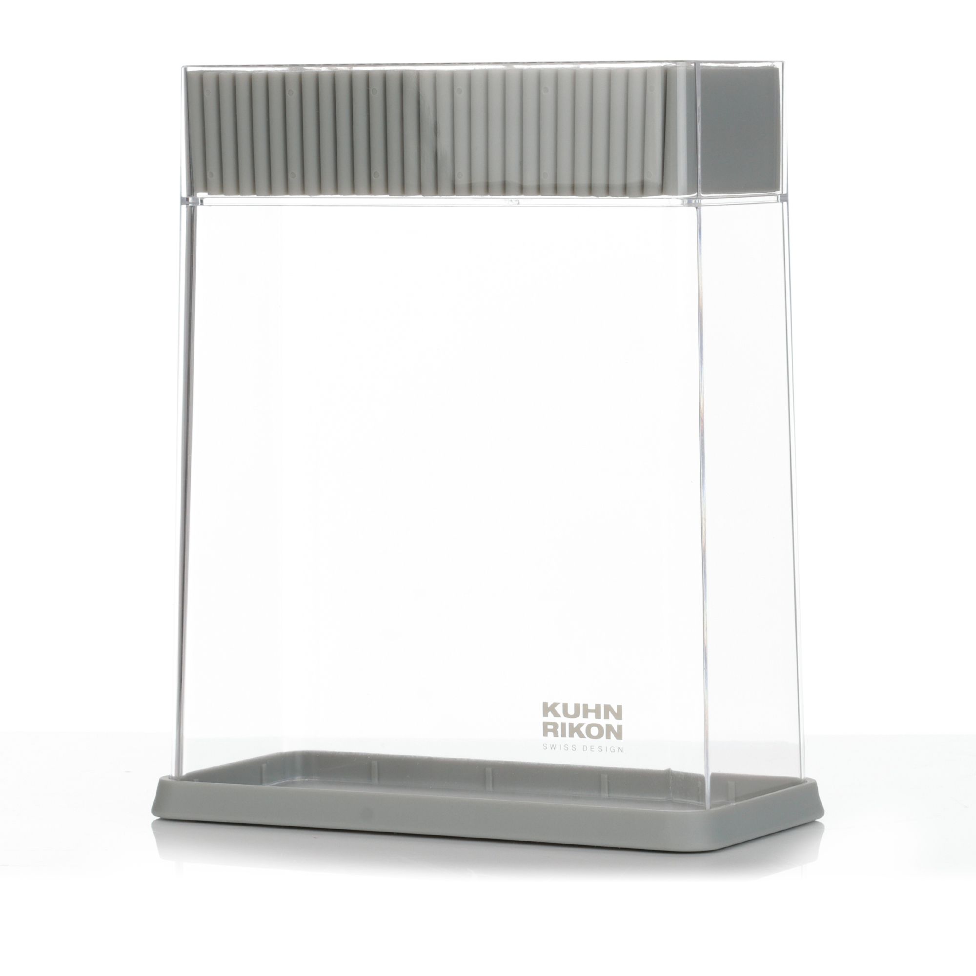 KUHN RIKON Messerblock unbestückt 16,5x21,8x7cm mit Gummifüßen