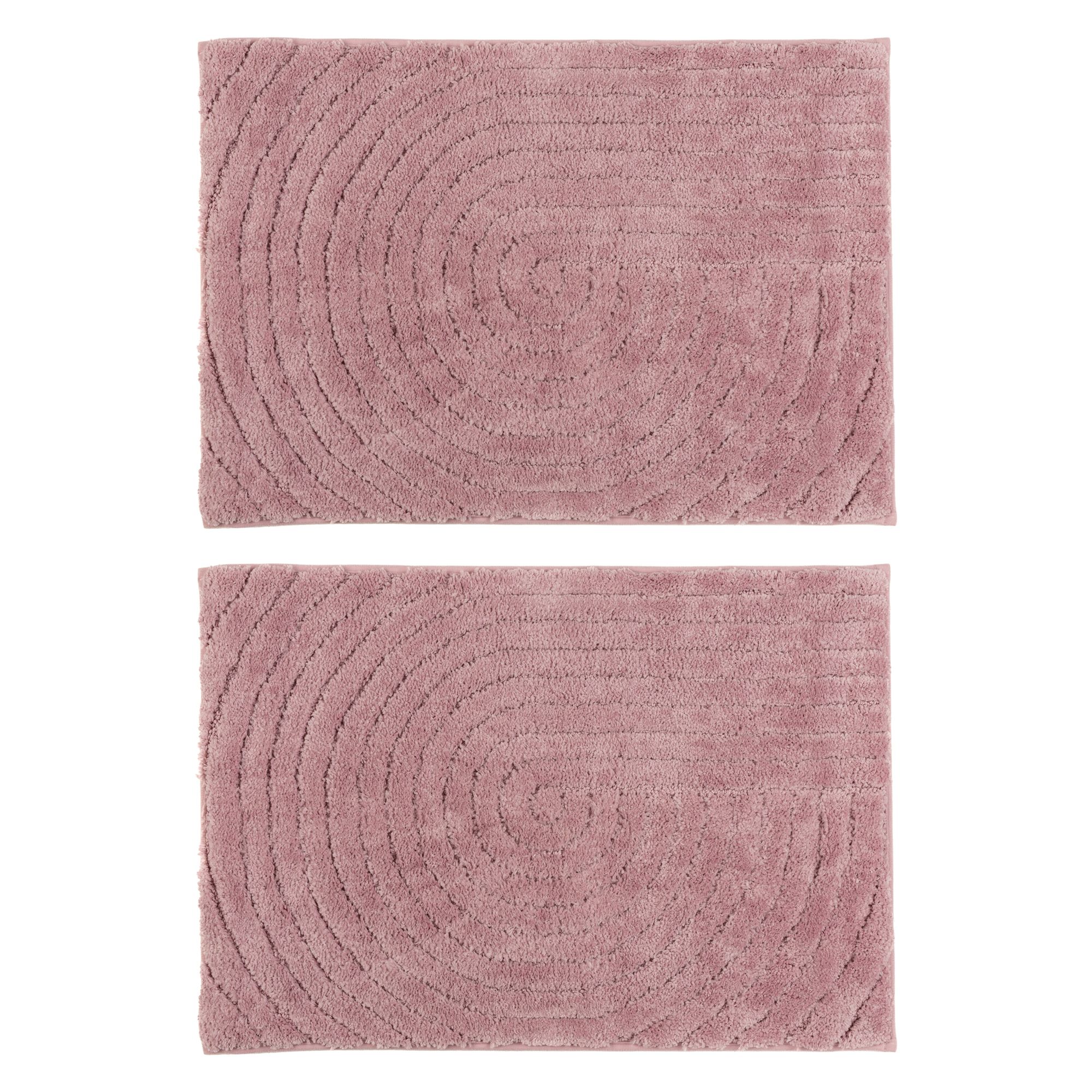 CASA FONDO 2 Fußmatten geometrisch Hoch-/Tiefstruktur Mikrofaser, waschbar