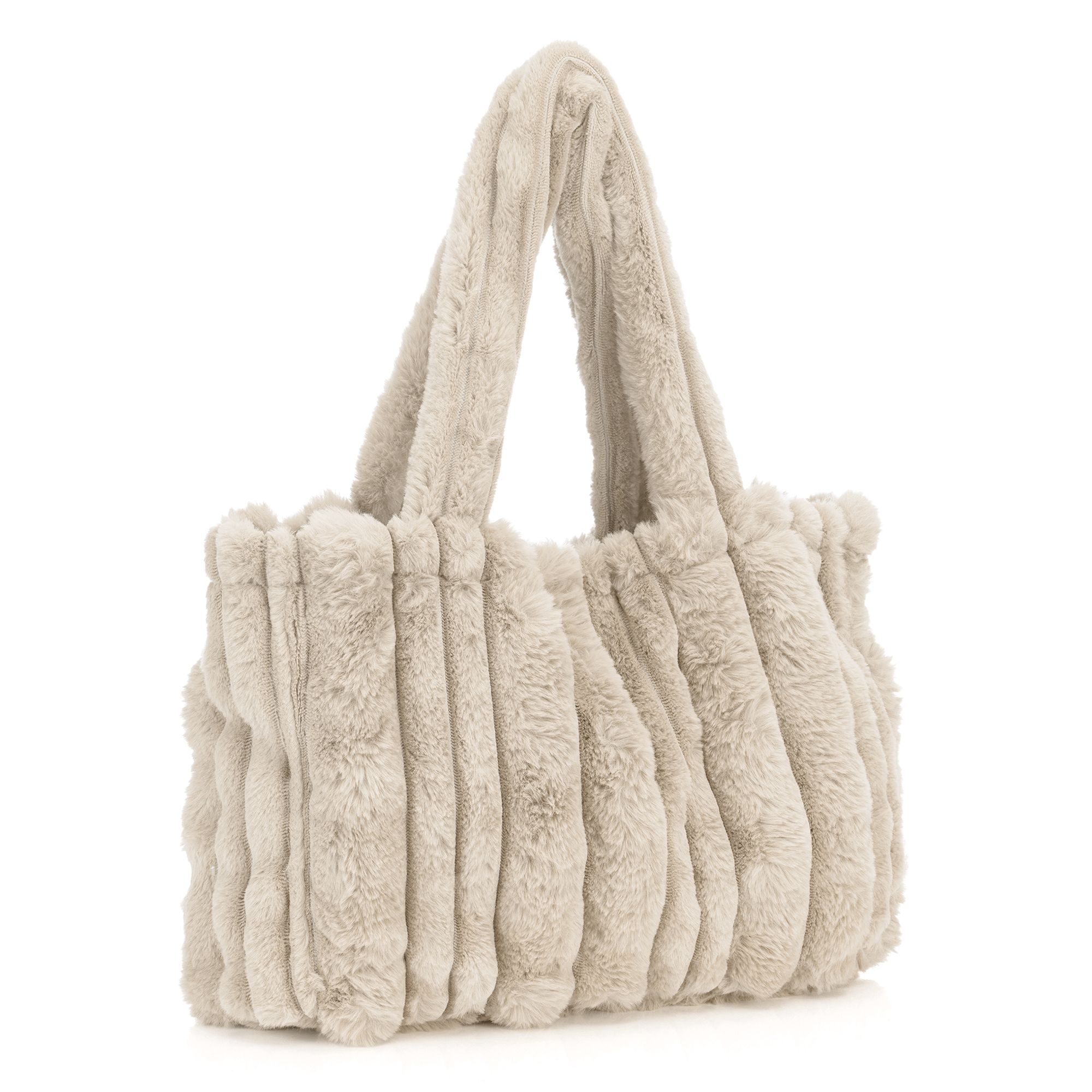 MONT CHALET Premium-Tasche Cord-Streifen Mikrofaser-Futter waschbar, ca. 40x30cm