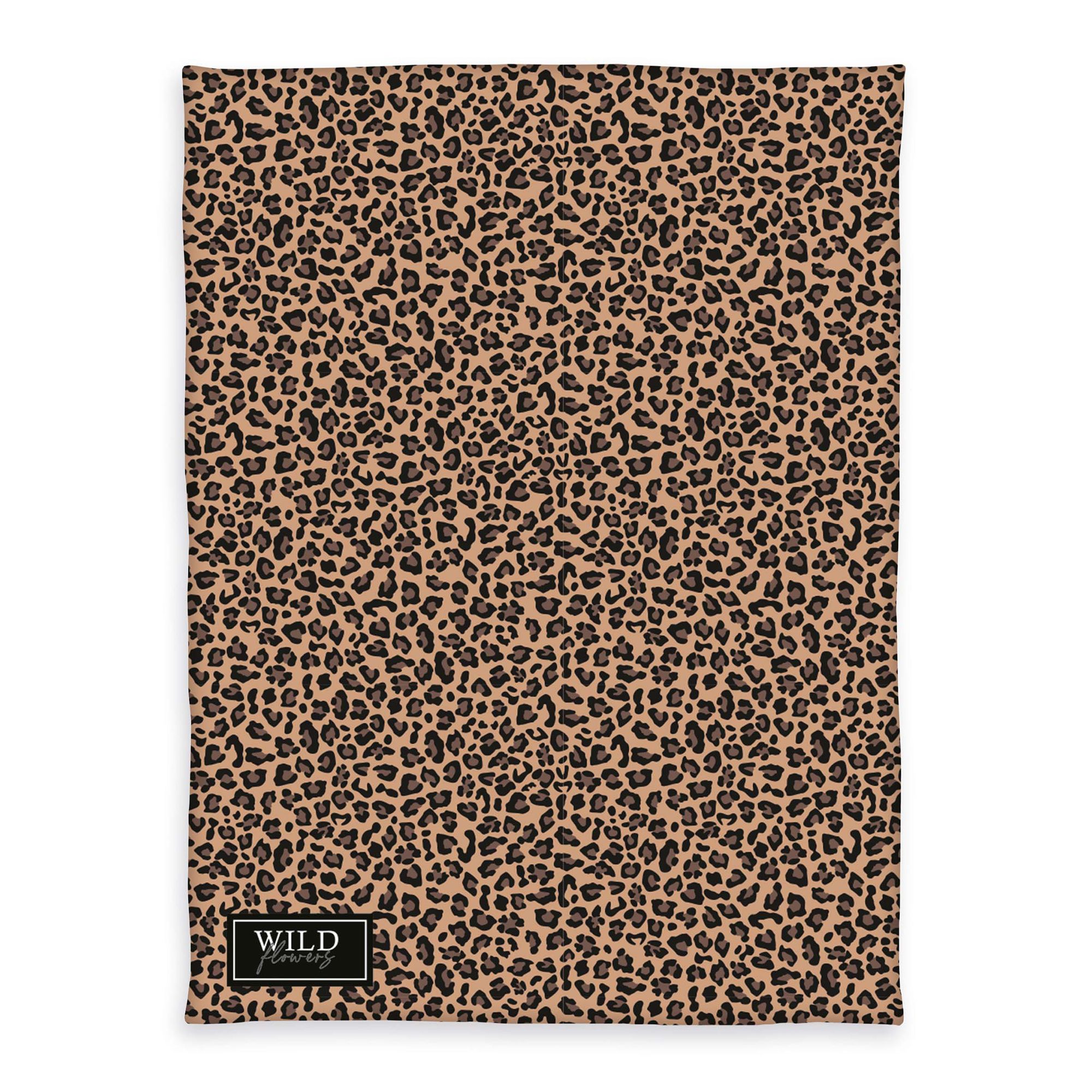 home® Edition by HERDING Wellsoft-Decke Wild Flowers Leopard waschbar, 150x200cm