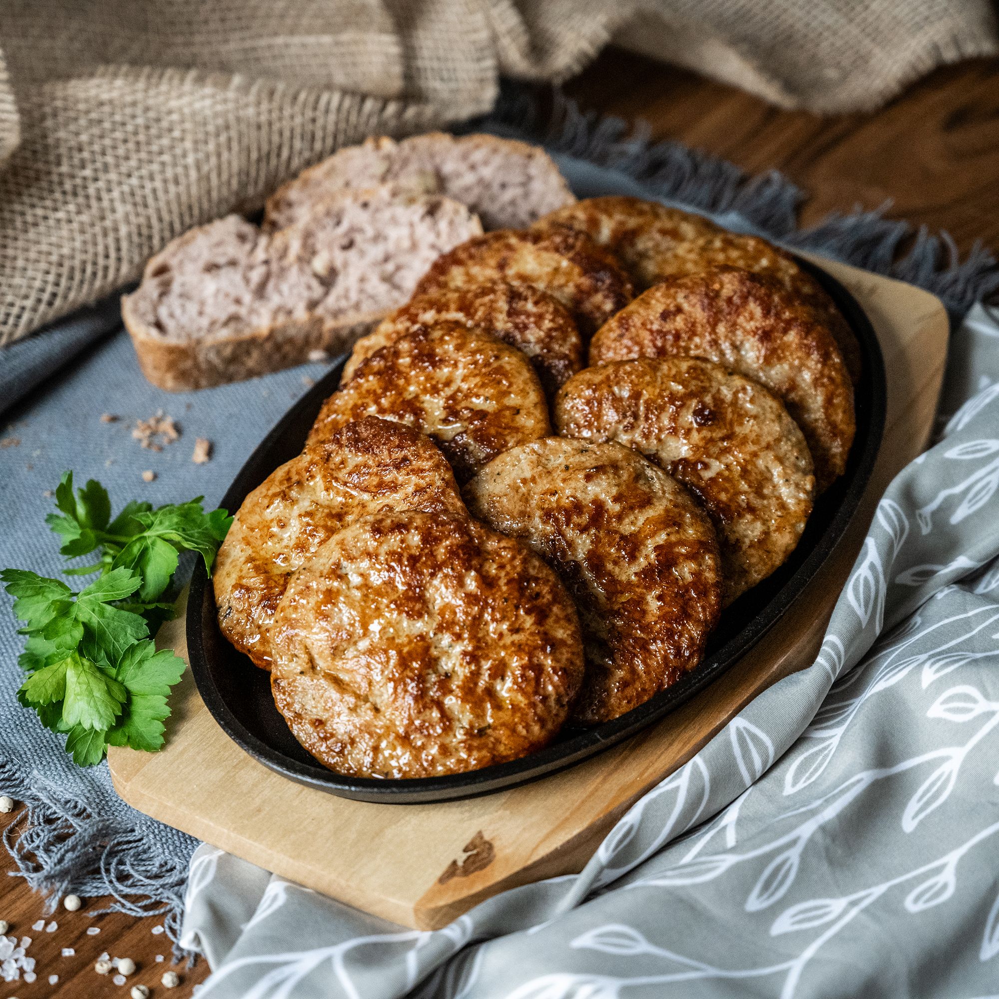 GRAMAI ALM Frikadellen 4 versch. Sorten exklusiv für QVC Inhalt 10x 80g