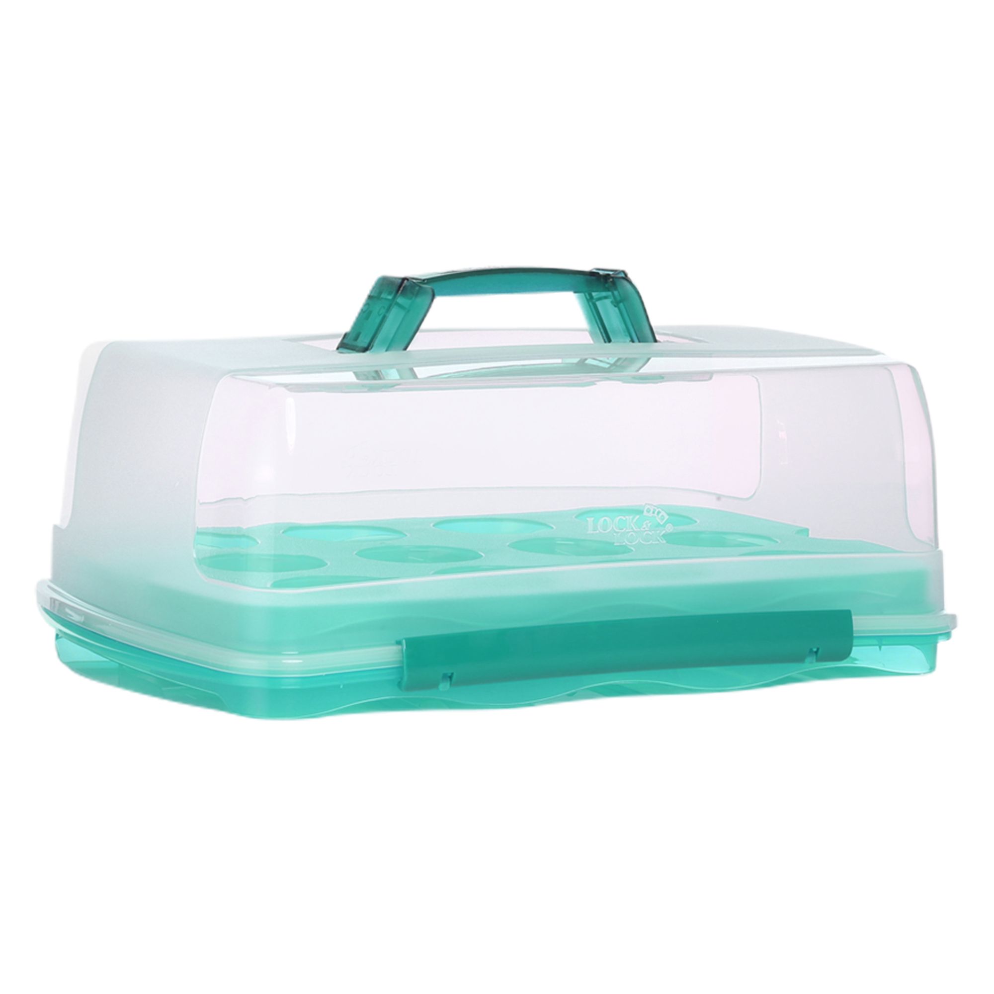 LocknLock Kuchenträger mit Muffin- Einlegeboden 10L Volumen