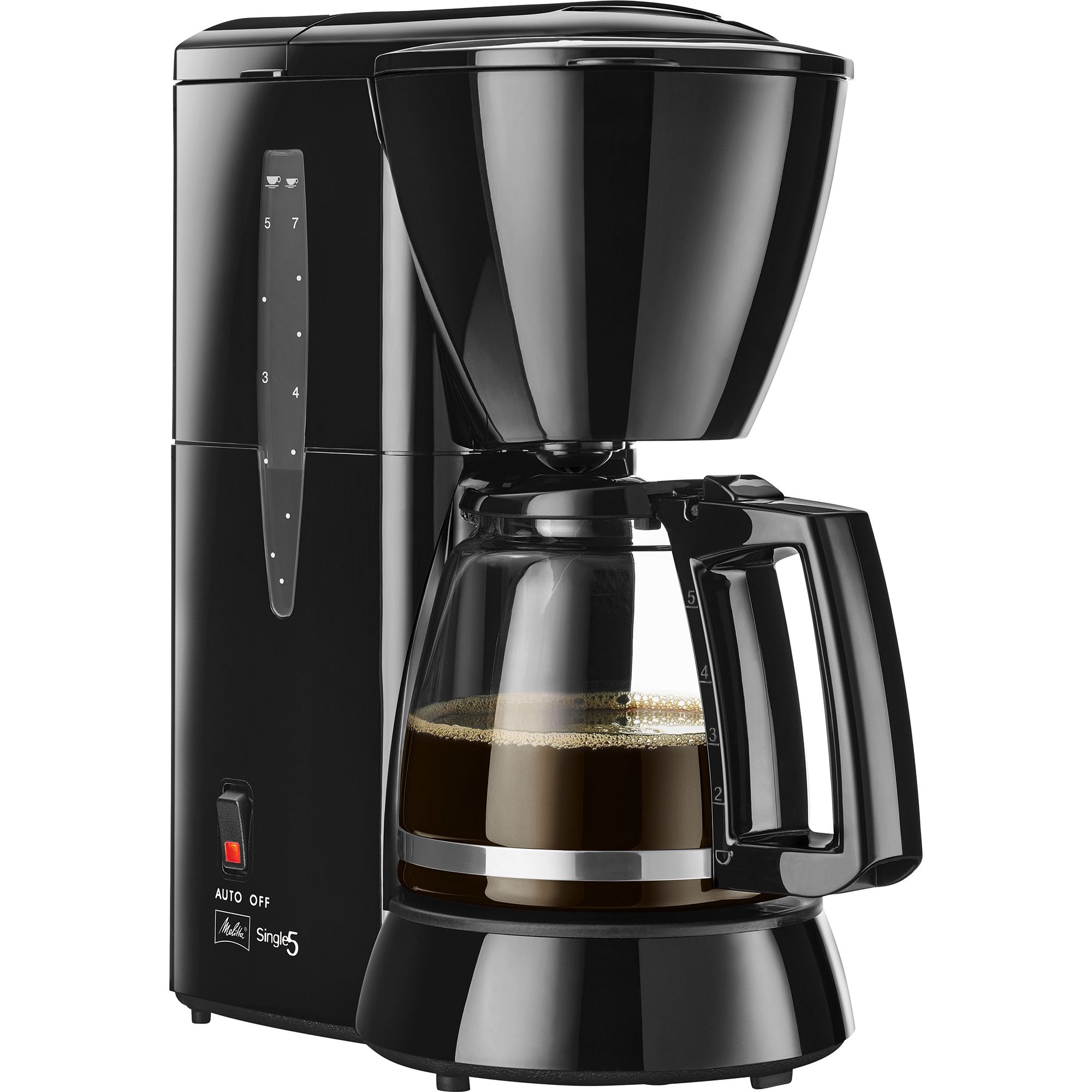MELITTA® Single 5 Filterkaffeemaschine bis zu 5 Tassen Warmhalte-Funktion