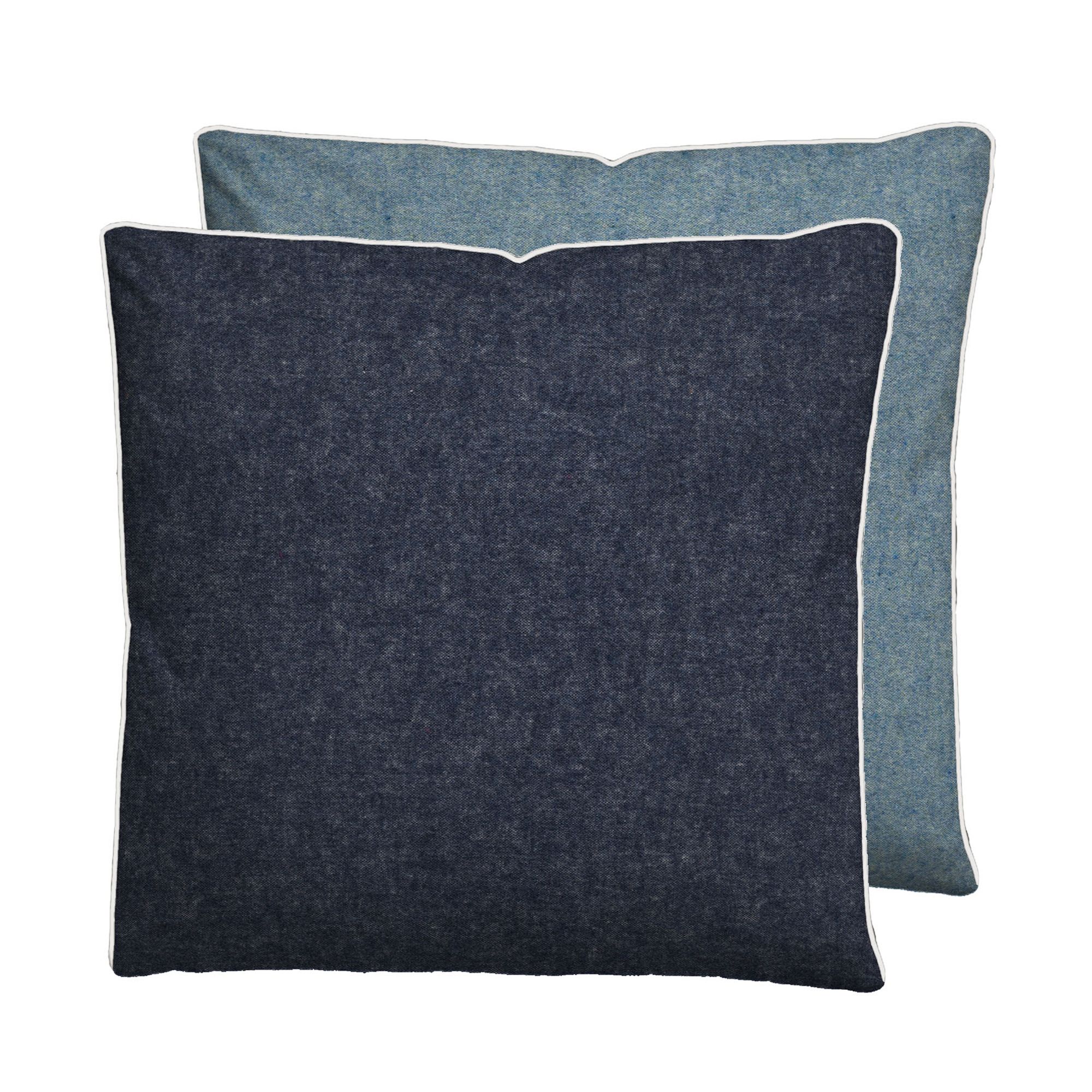 biberna® 1 Kopfkissenbezug uni Melange-Flanell Größenauswahl