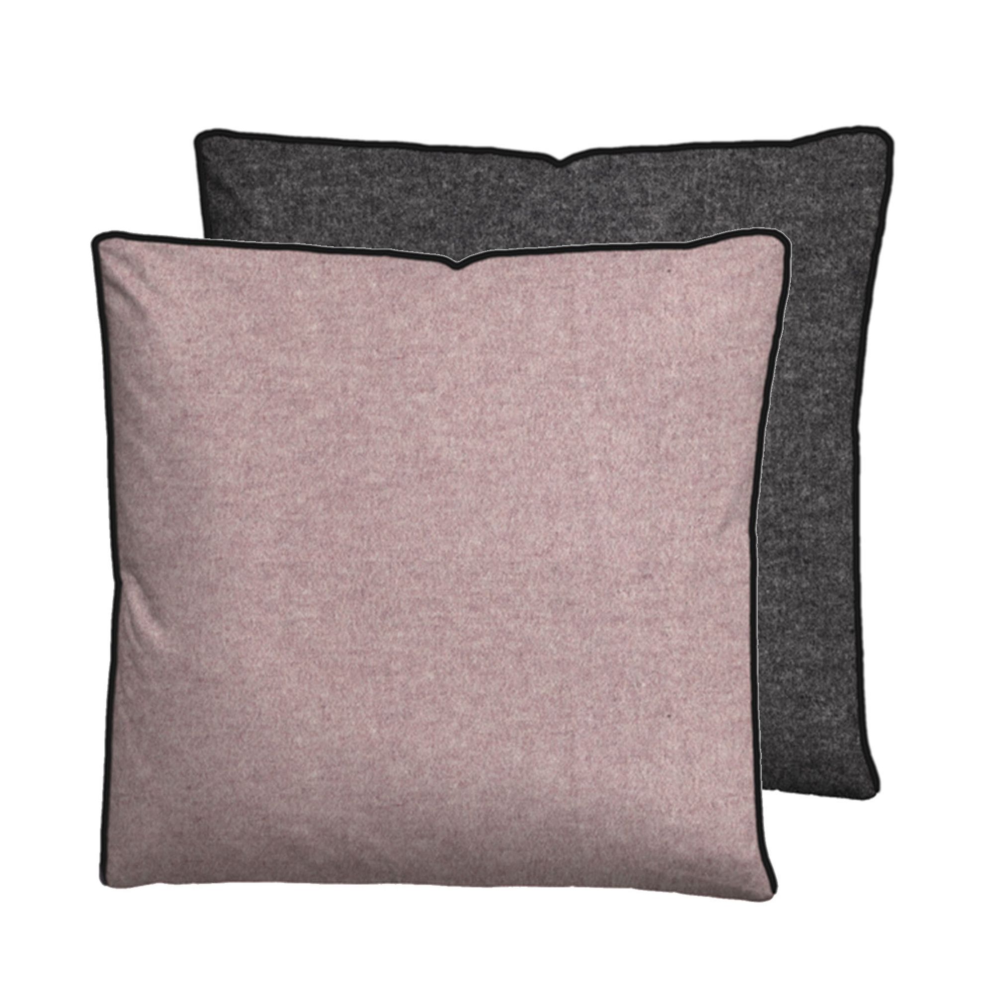 biberna® 1 Kopfkissenbezug uni Melange-Flanell Größenauswahl