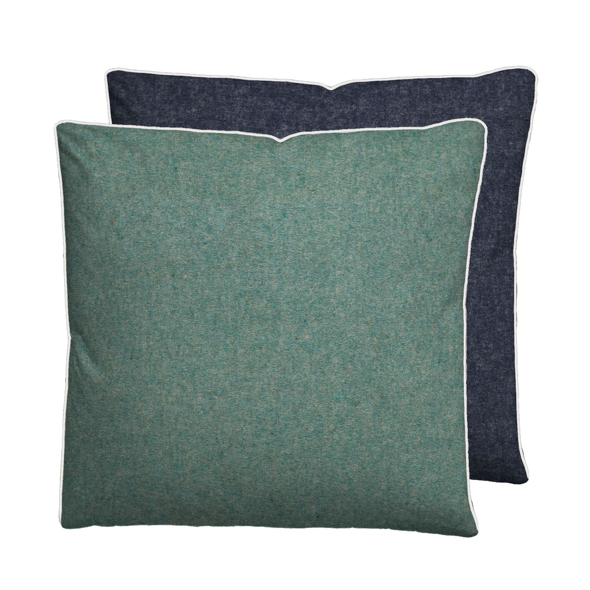 biberna® 1 Kopfkissenbezug uni Melange-Flanell Größenauswahl