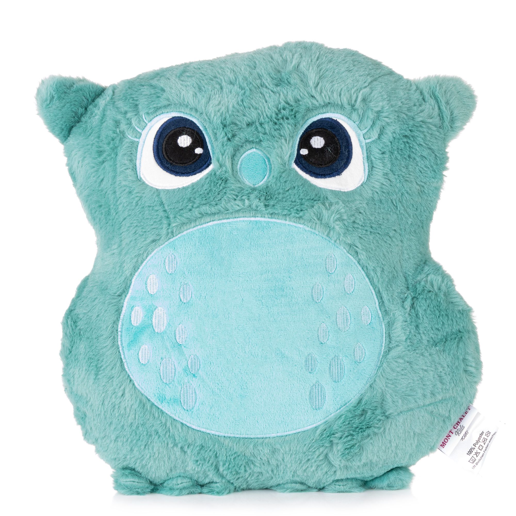 MONT CHALET Kuscheltier Eule Mikrofaser Fellimitat ca. 30x37cm