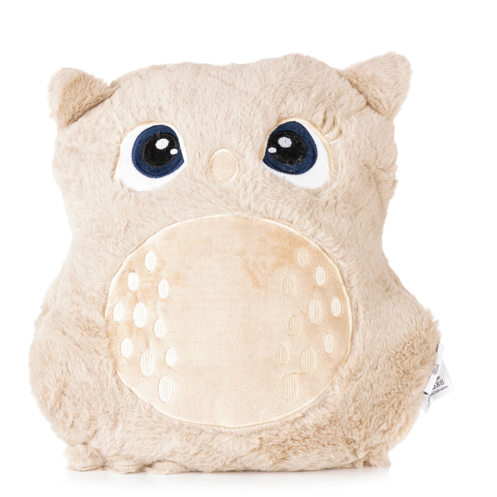 MONT CHALET Kuscheltier Eule Mikrofaser Fellimitat ca. 30x37cm