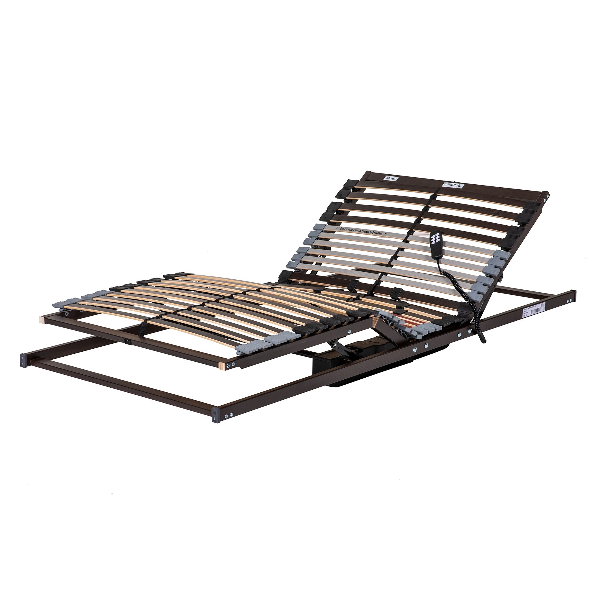 BODYYFLEX elektr.Lattenrost Premium Top Herz-/Waage-Position belastbar bis 110kg