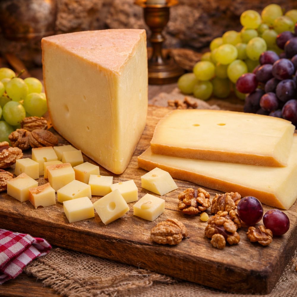  KASALM Felsenkeller Käse mittelreif aus Italien; Inhalt 700g exklusiv bei QVC