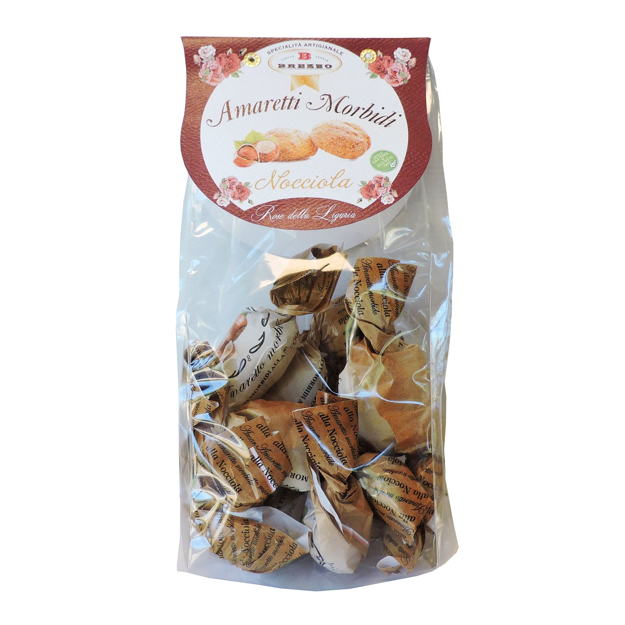 BREZZO Amaretti Morbidi Set aus Italien Haselnuss Inhalt 2x 150g