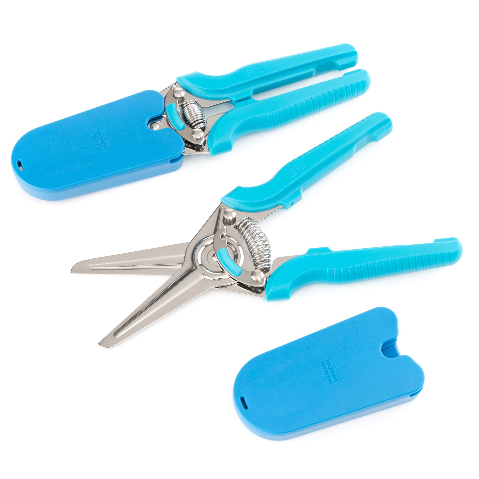 KUHN RIKON 2tlg. Scheren-Set Edelstahl mit magnetischem Klingenschutz