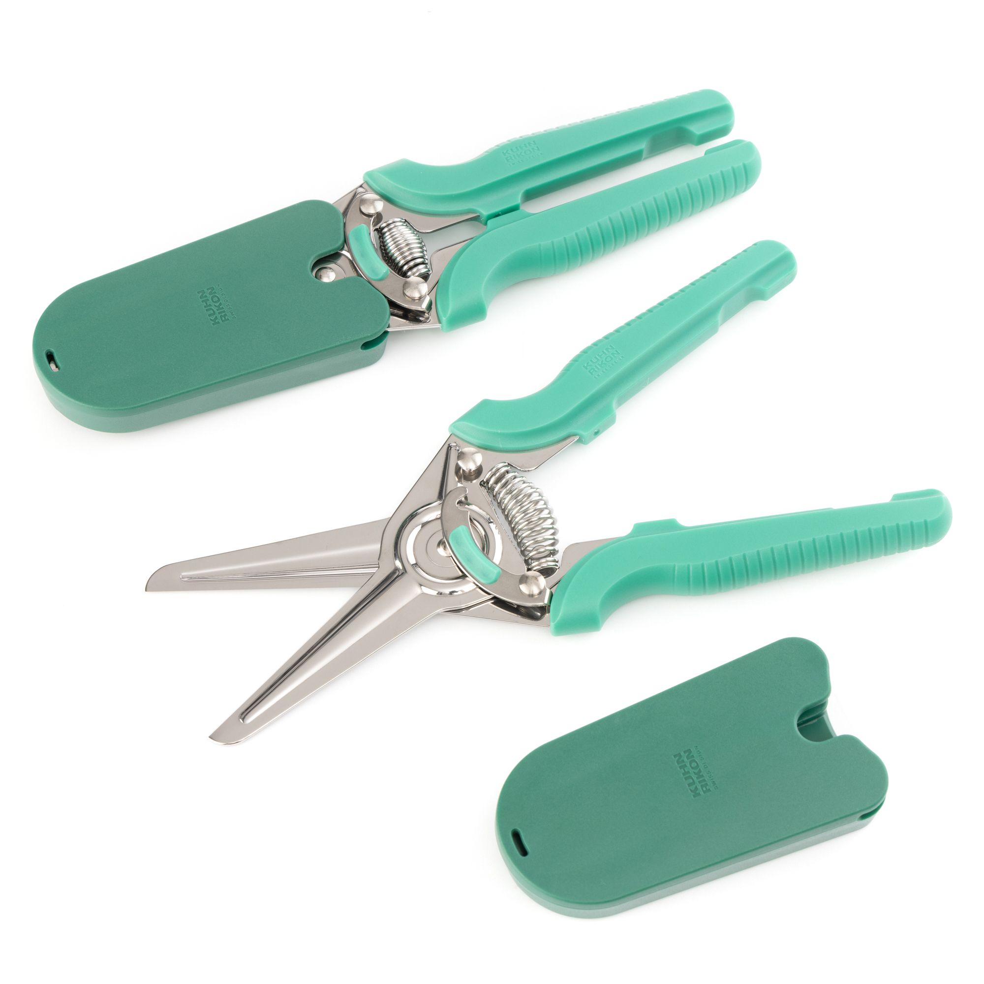 KUHN RIKON 2tlg. Scheren-Set Edelstahl mit magnetischem Klingenschutz