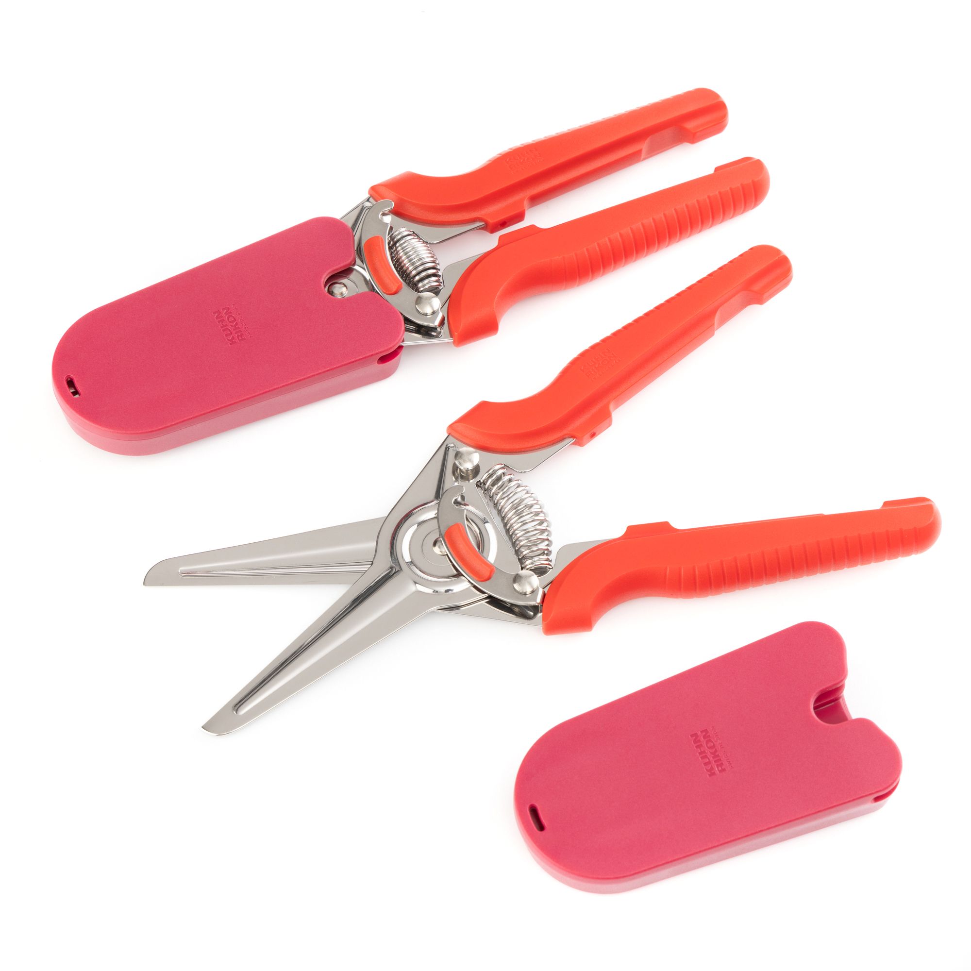 KUHN RIKON 2tlg. Scheren-Set Edelstahl mit magnetischem Klingenschutz