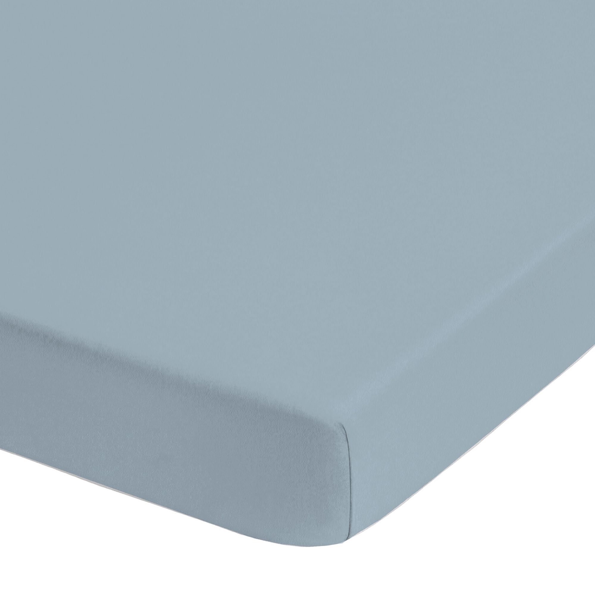 biberna® 1 Spannbettlaken uni Baumwoll Feinbiber Größenauswahl