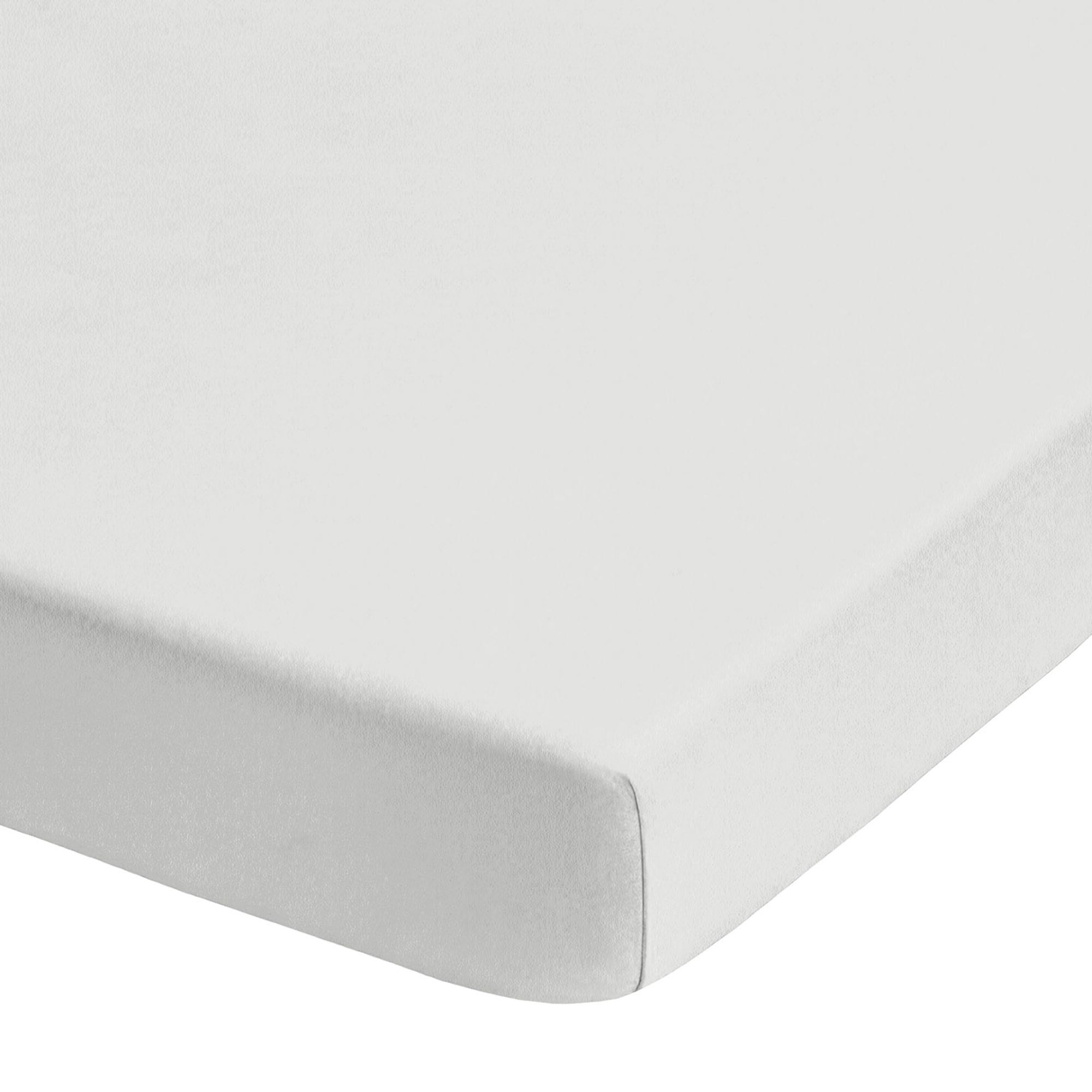 biberna® 1 Spannbettlaken uni Baumwoll Feinbiber Größenauswahl