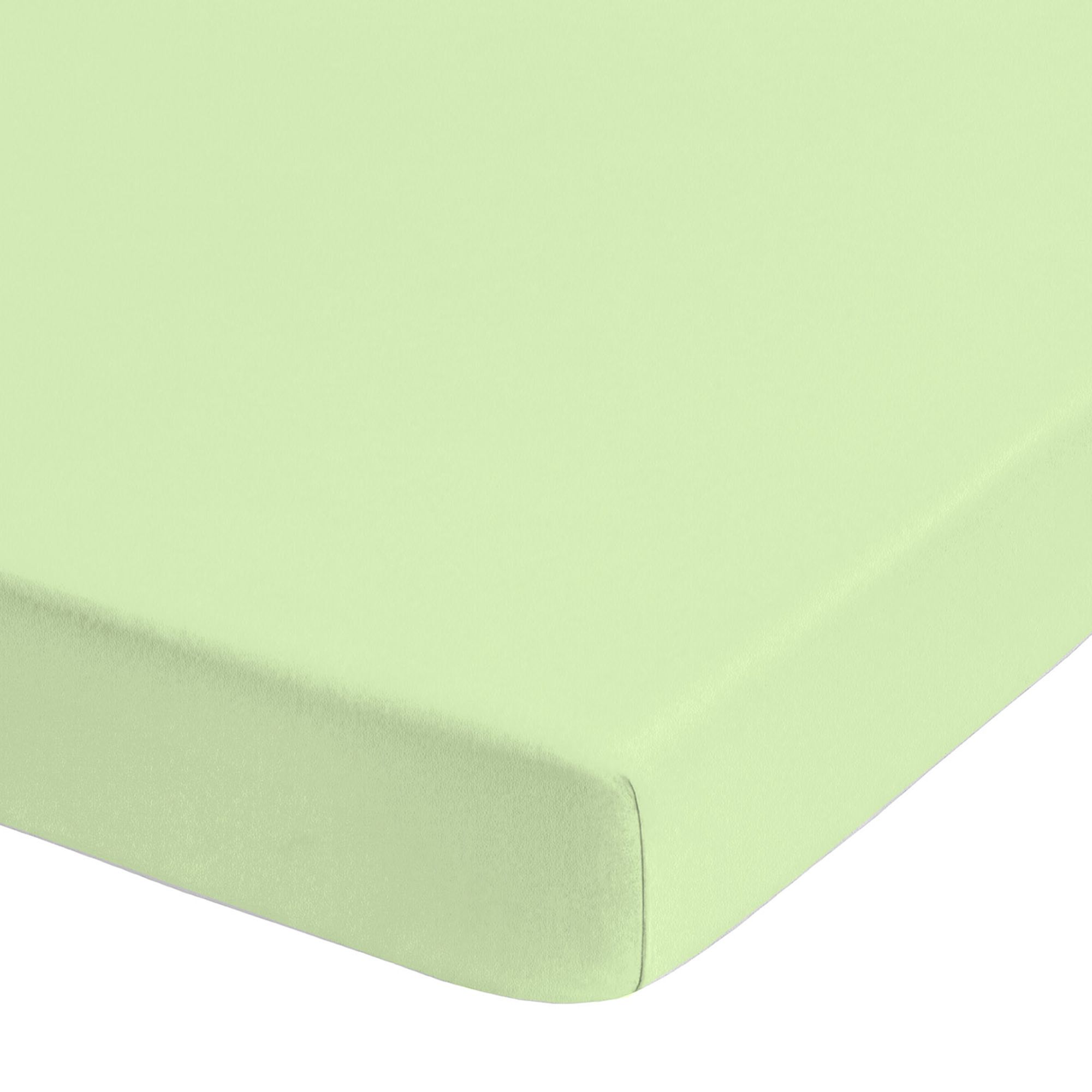 biberna® 1 Spannbettlaken uni Baumwoll Feinbiber Größenauswahl