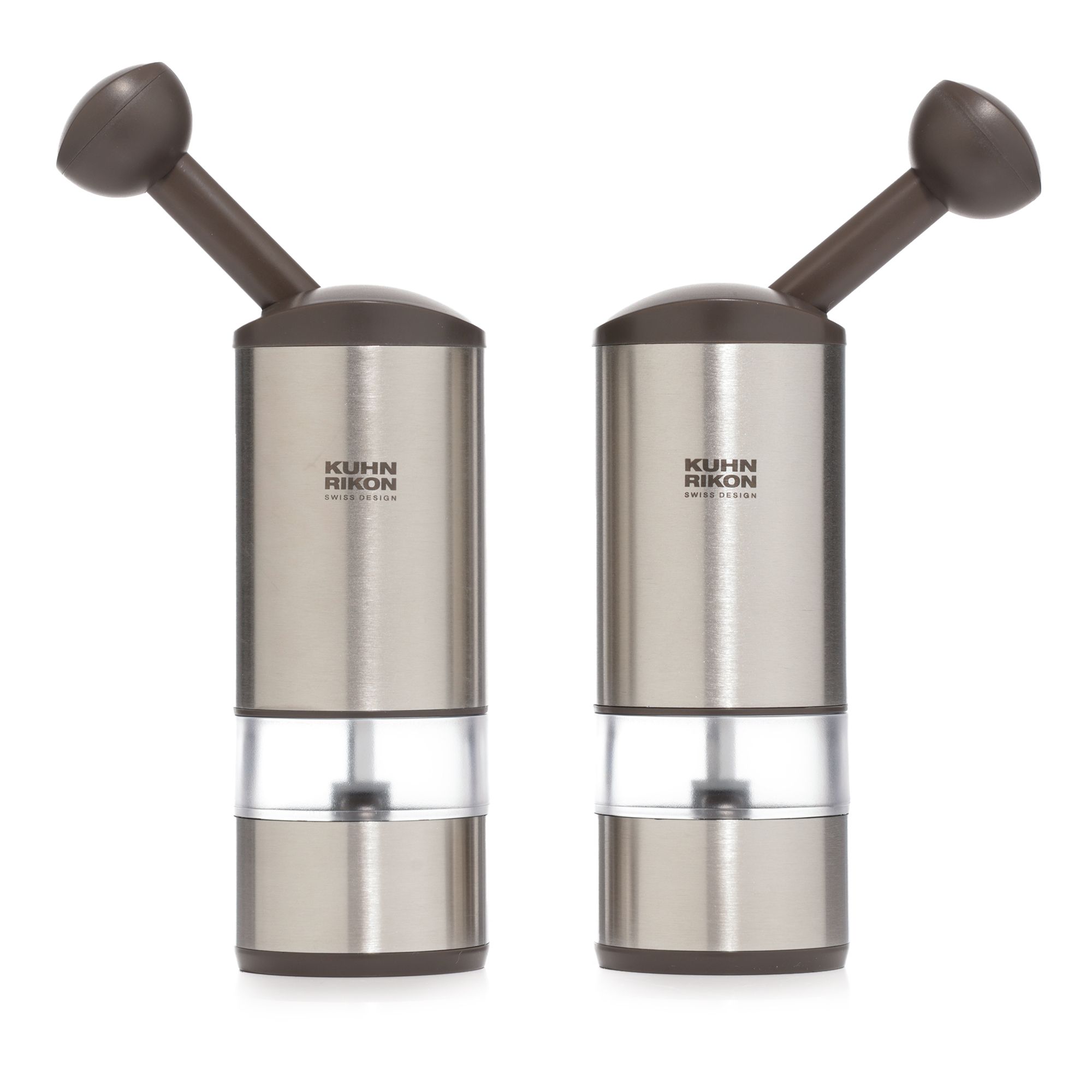 KUHN RIKON Gewürzmühlen-Set 2tlg., Keramik ergonomischer Ratschenhebel