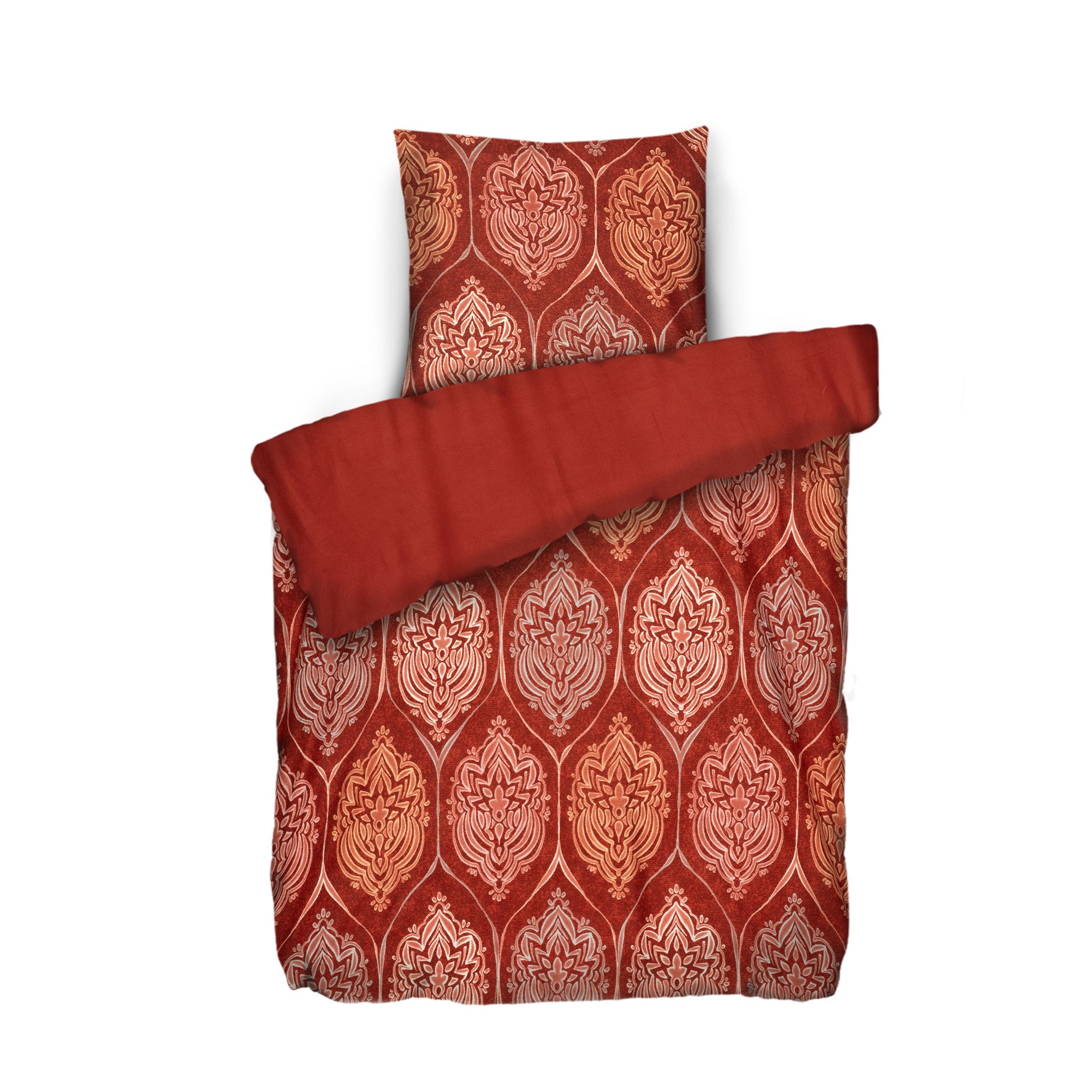 WINTERENGEL Wendebettwäsche Winter-Mosaik Mikrofaser Flanell Einzelbett, 2tlg.