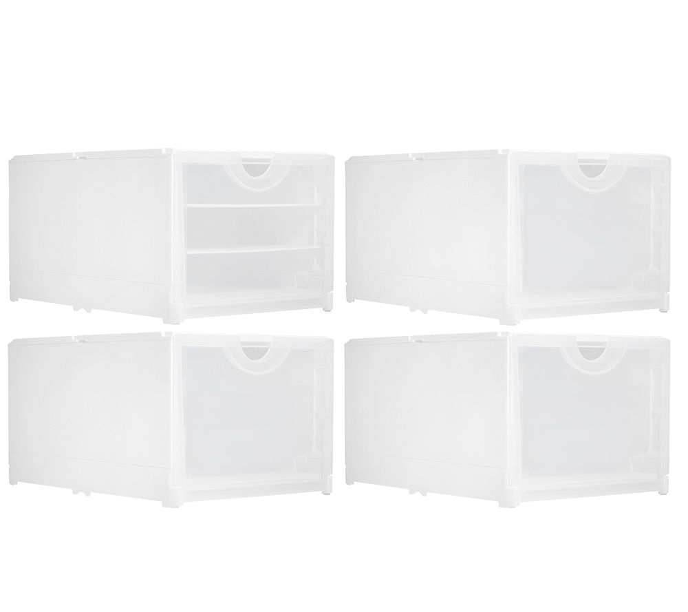 PLUS-BOX Aufbewahrungssystem individuell erweiterbar Set 6tlg. - QVC.de