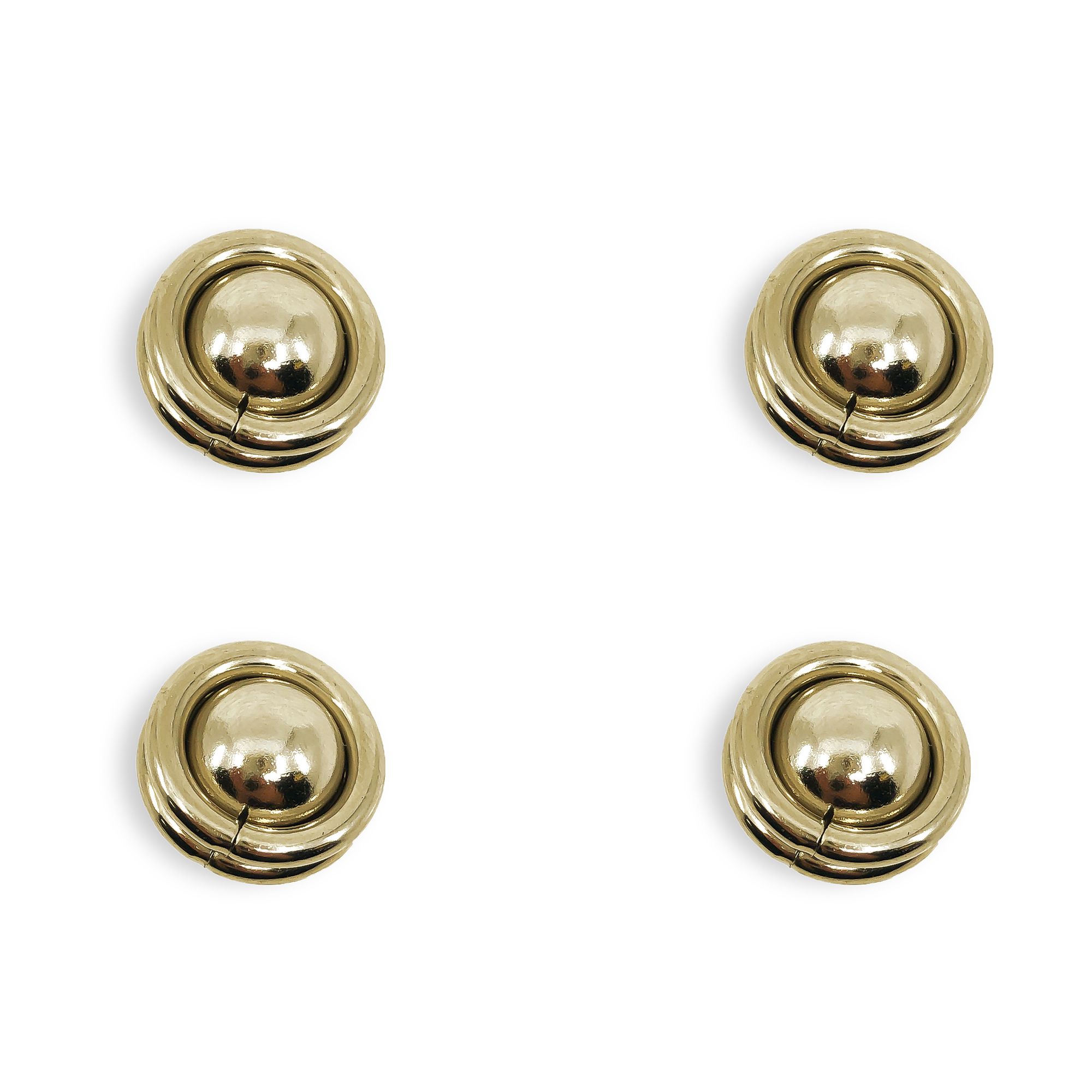 FLIPO® Magic Snaps Magnetbroschen universell einsetzbar 4 Stück