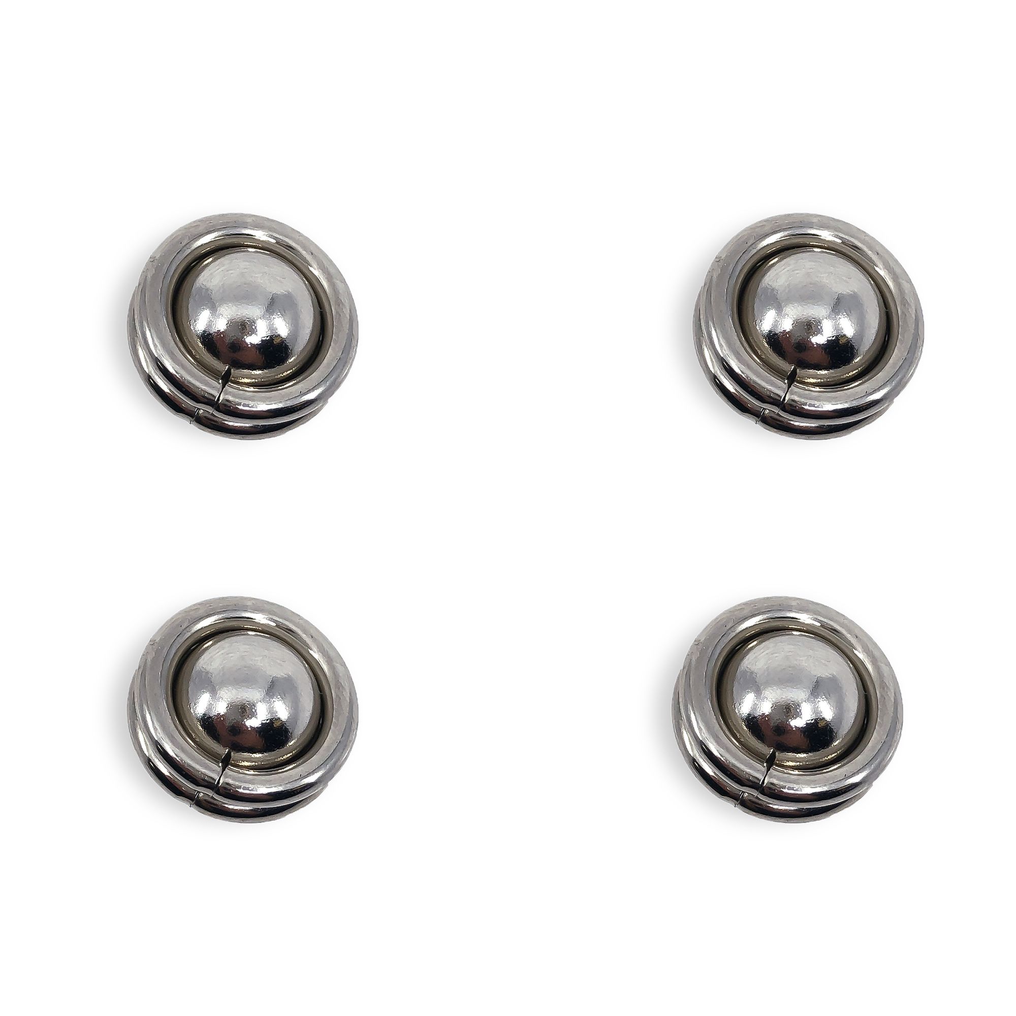 FLIPO® Magic Snaps Magnetbroschen universell einsetzbar 4 Stück