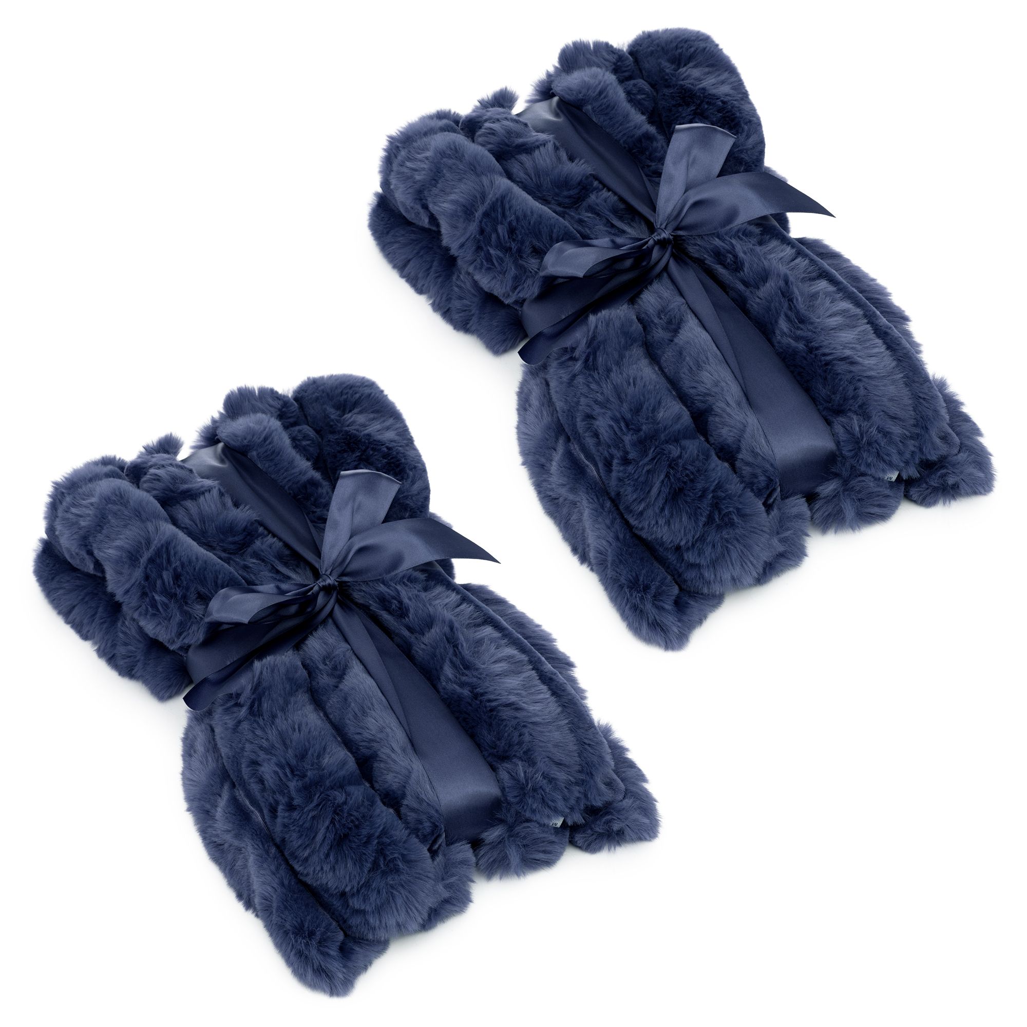 MONT CHALET 2 Kissenhüllen Lammfellimitat ultra soft, XL-Cord waschbar