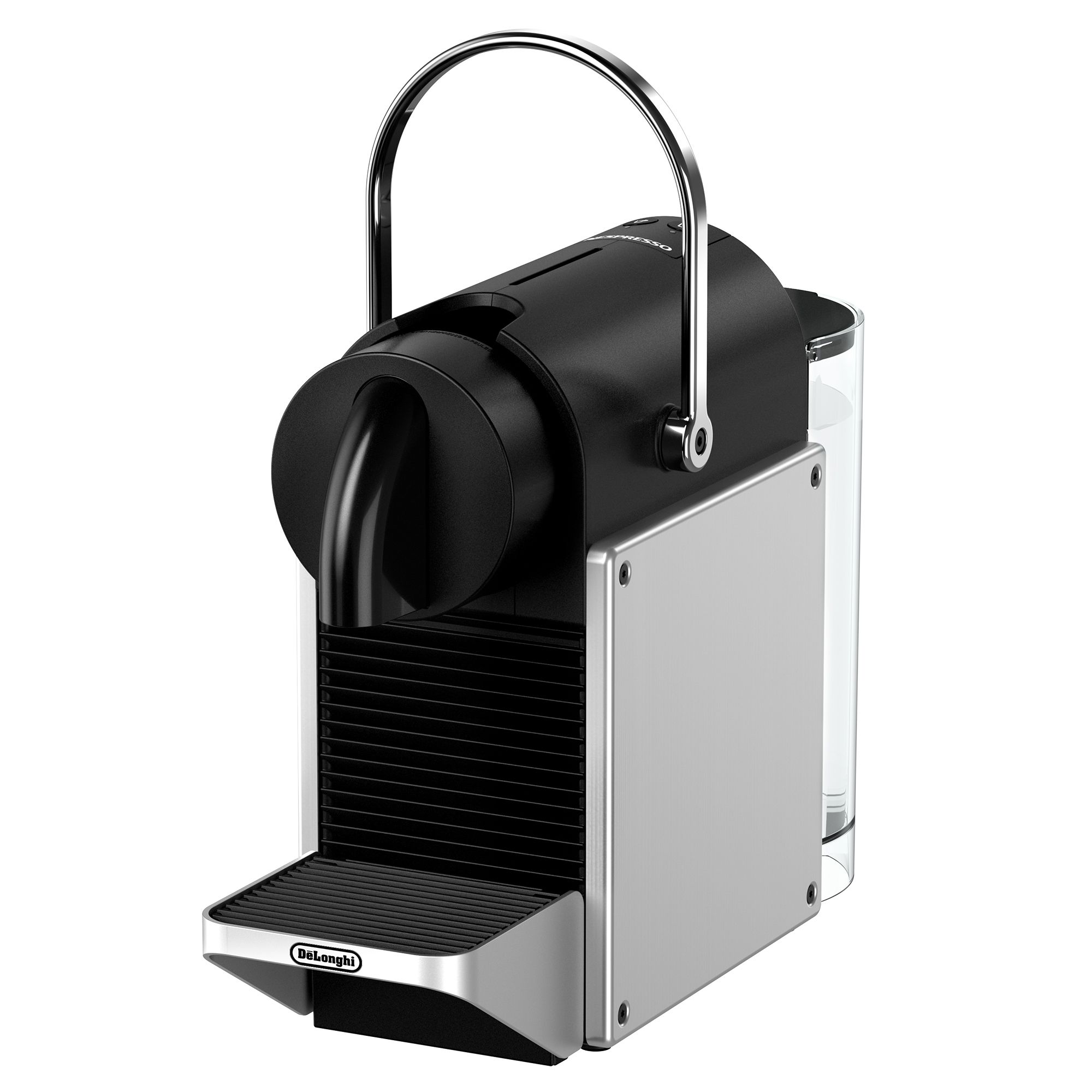 DELONGHI Nespresso Pixie Kapselkaffeemaschine 0,7L Wasserbehälter inkl. Probierset