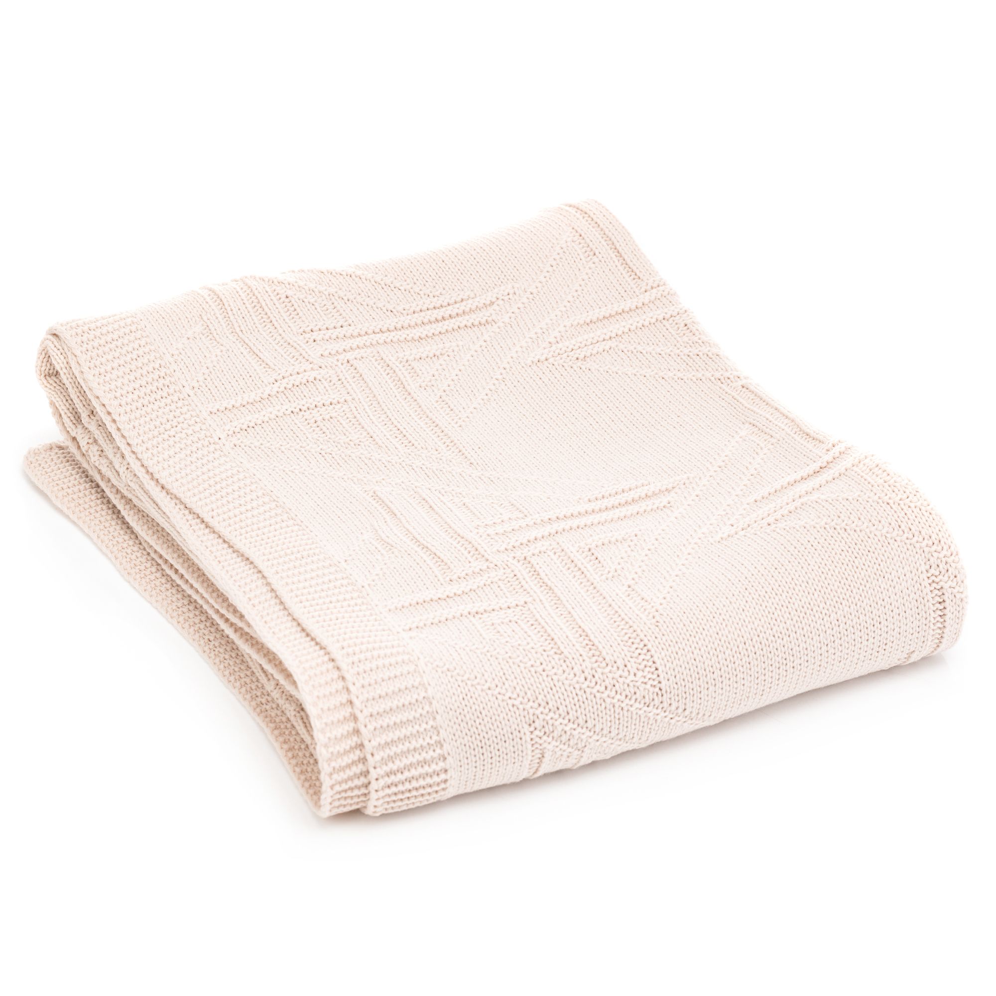 CASA DAWID by Dawid Tomaszewski Plaid m. Musterstrick Bauhaus-Design waschbar, 130x170cm