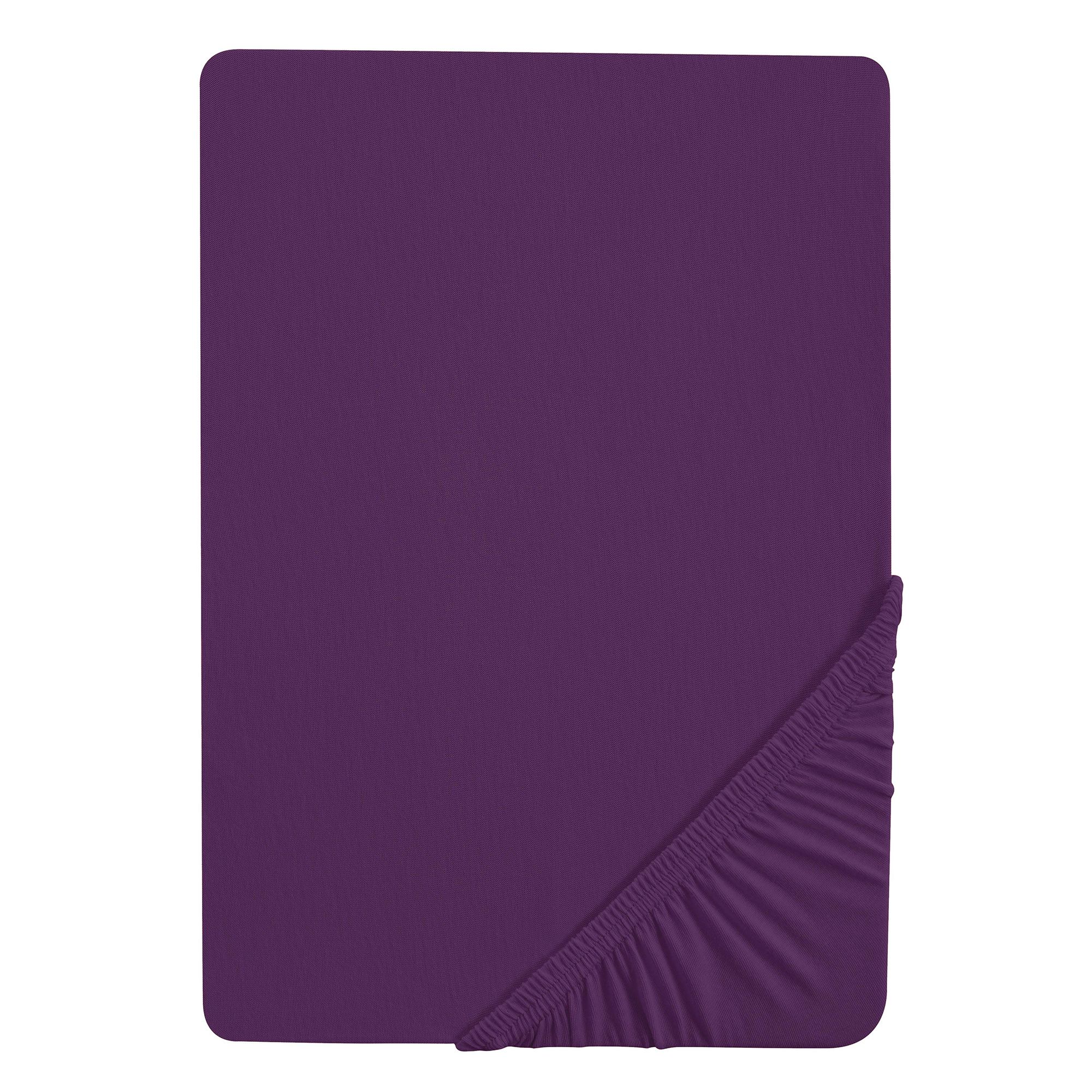 biberna® 1 Spannbettlaken uni Feinjersey Größenauswahl