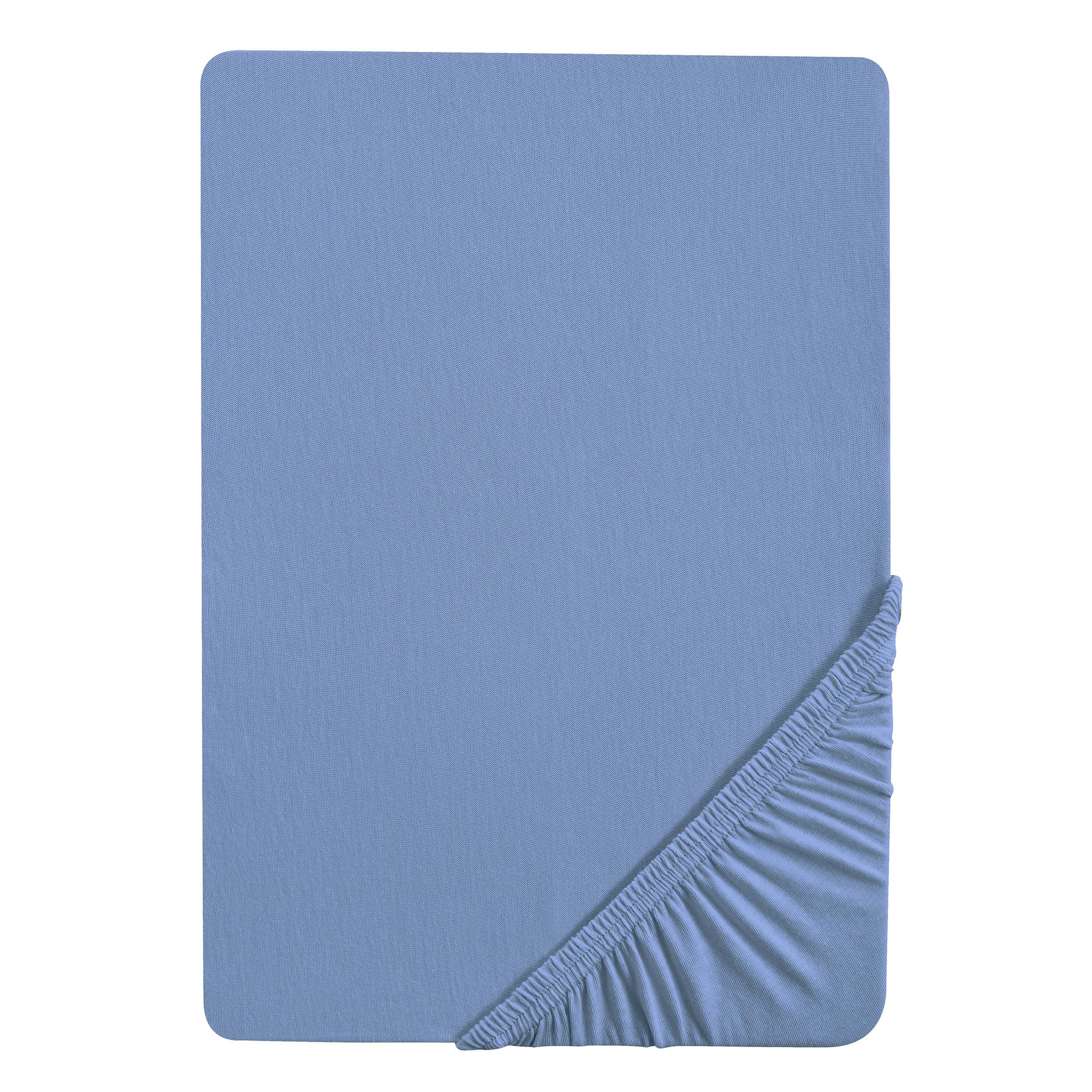 biberna® 1 Spannbettlaken uni Feinjersey Größenauswahl