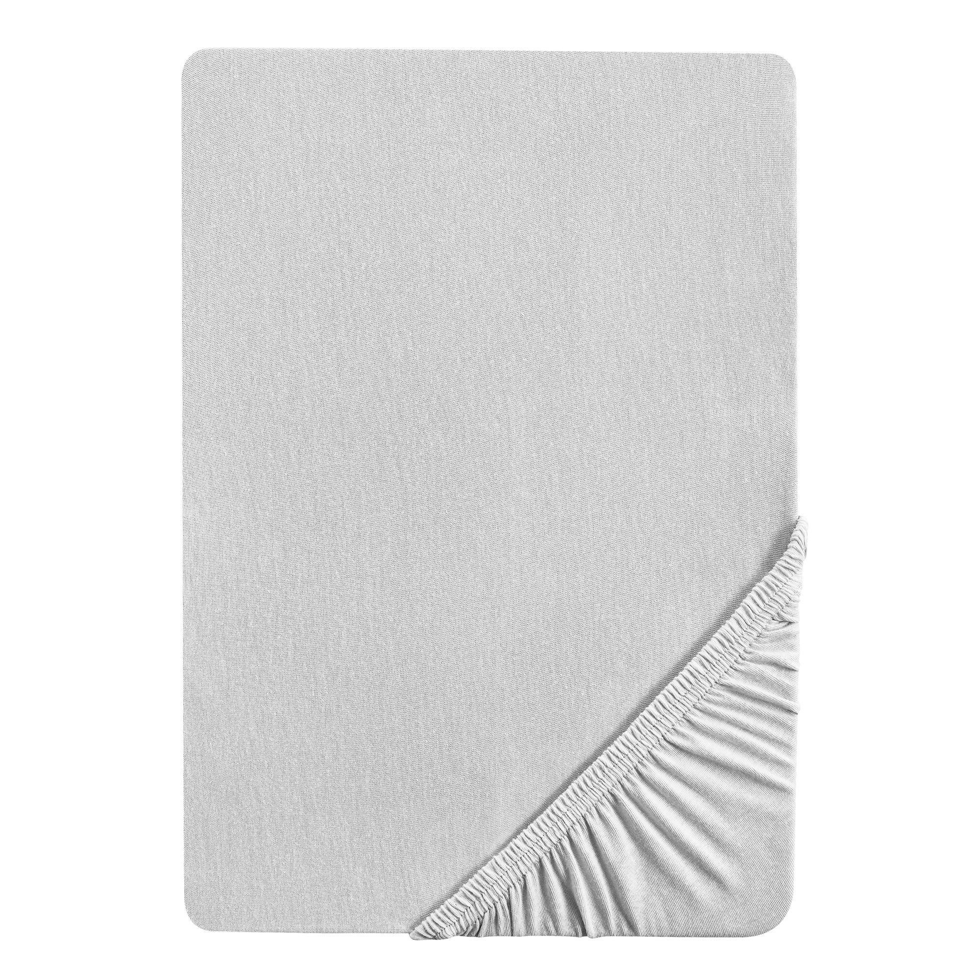 biberna® 1 Spannbettlaken uni Feinjersey Größenauswahl