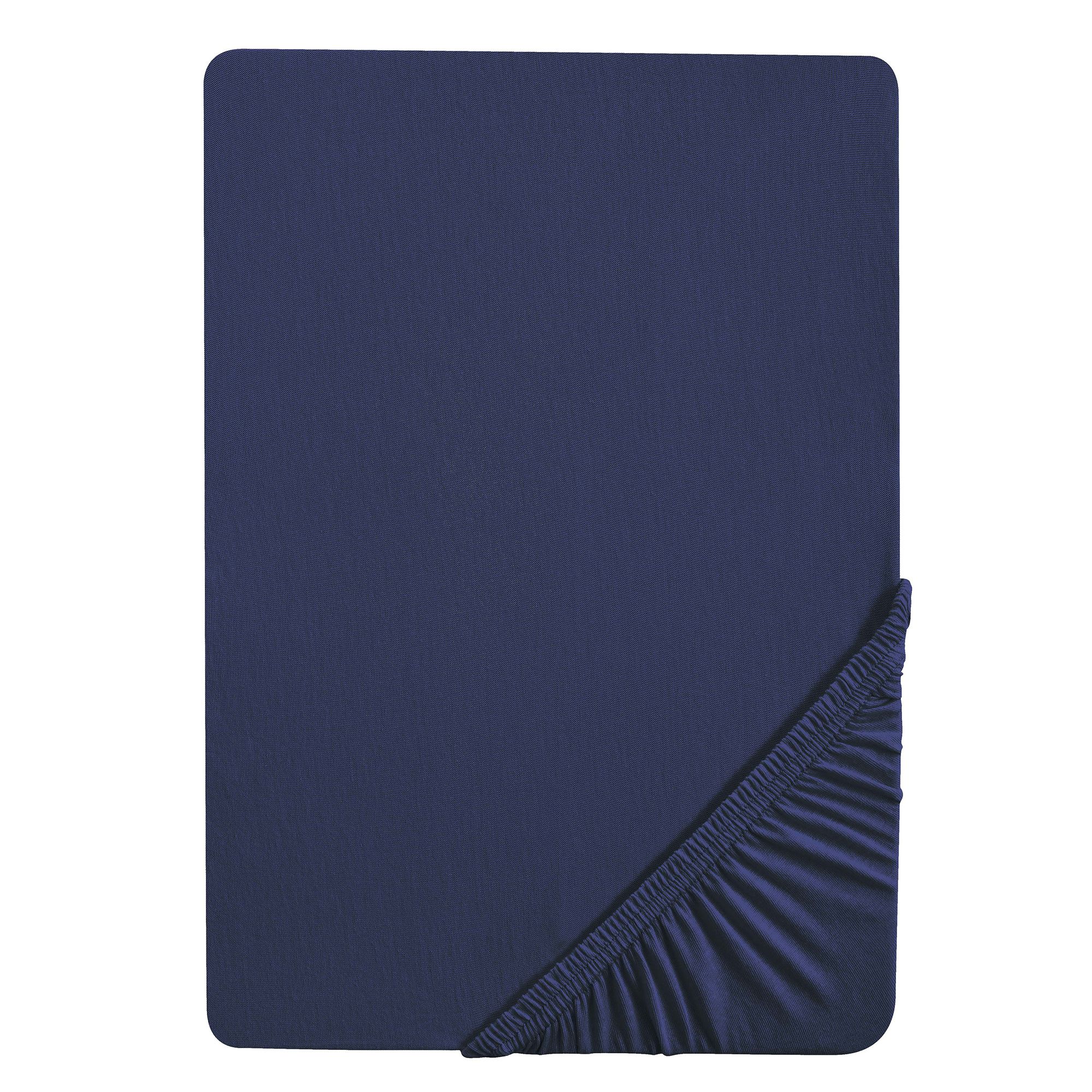 biberna® 1 Spannbettlaken uni Feinjersey Größenauswahl