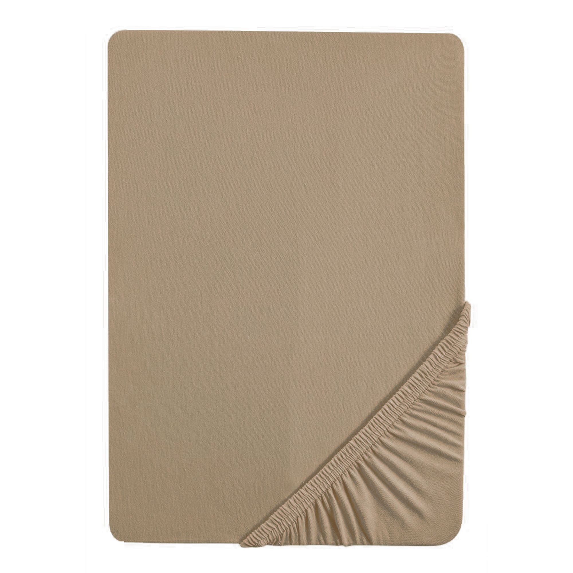 biberna® 1 Spannbettlaken uni Feinjersey Größenauswahl