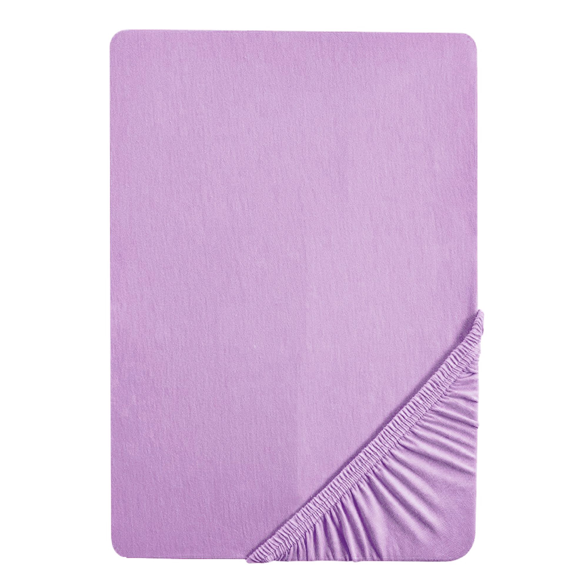 biberna® 1 Spannbettlaken uni Feinjersey Größenauswahl