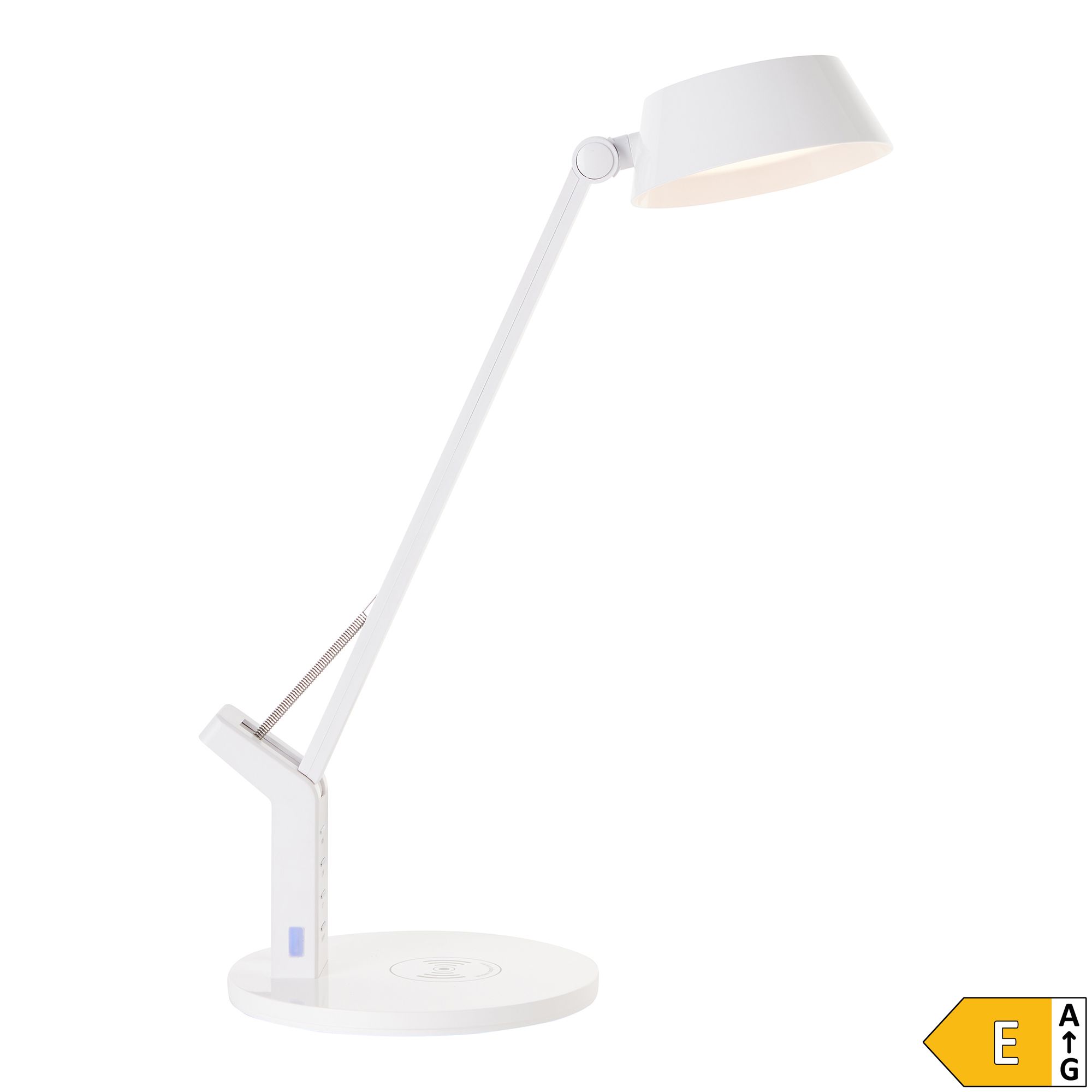 BRILLIANT LED Tischleuchte Kaila Wireless-Charging Touchdimmer stufenlos, Energieeffizienzklasse E