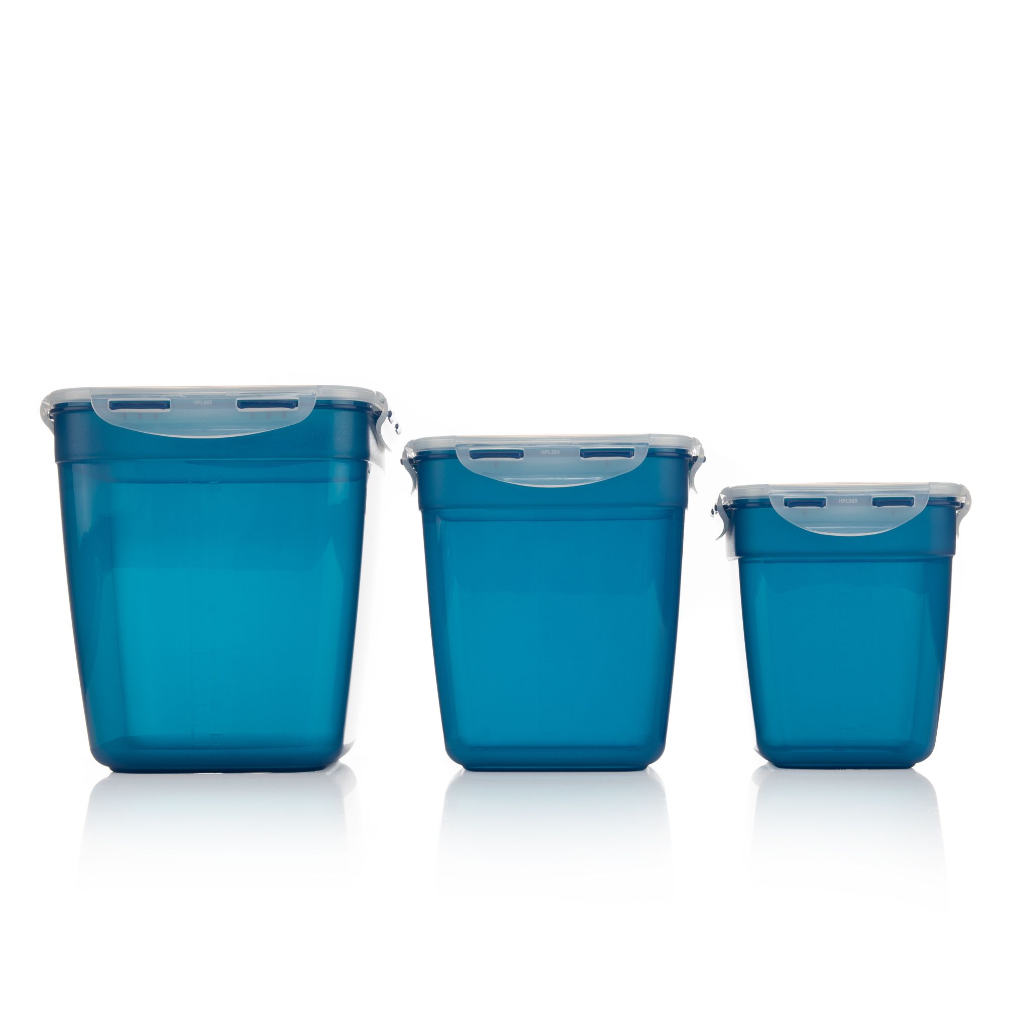 LocknLock 3 Frischhaltedosen nestbar 1,9L-5,7L Gesamtvolumen 11,2L