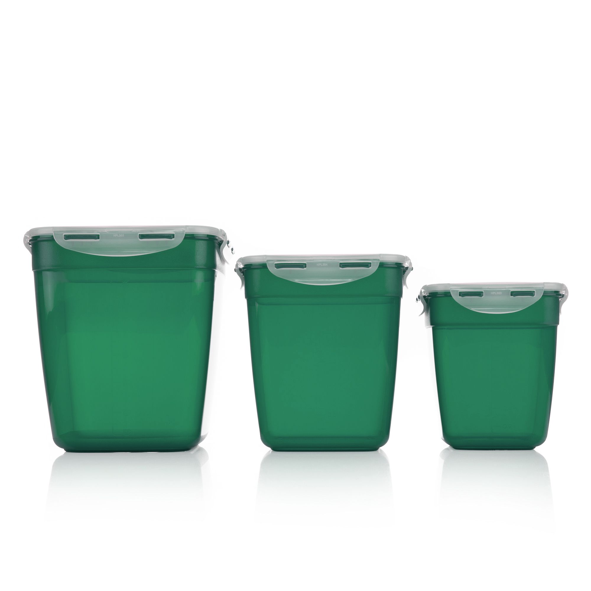 LocknLock 3 Frischhaltedosen nestbar 1,9L-5,7L Gesamtvolumen 11,2L