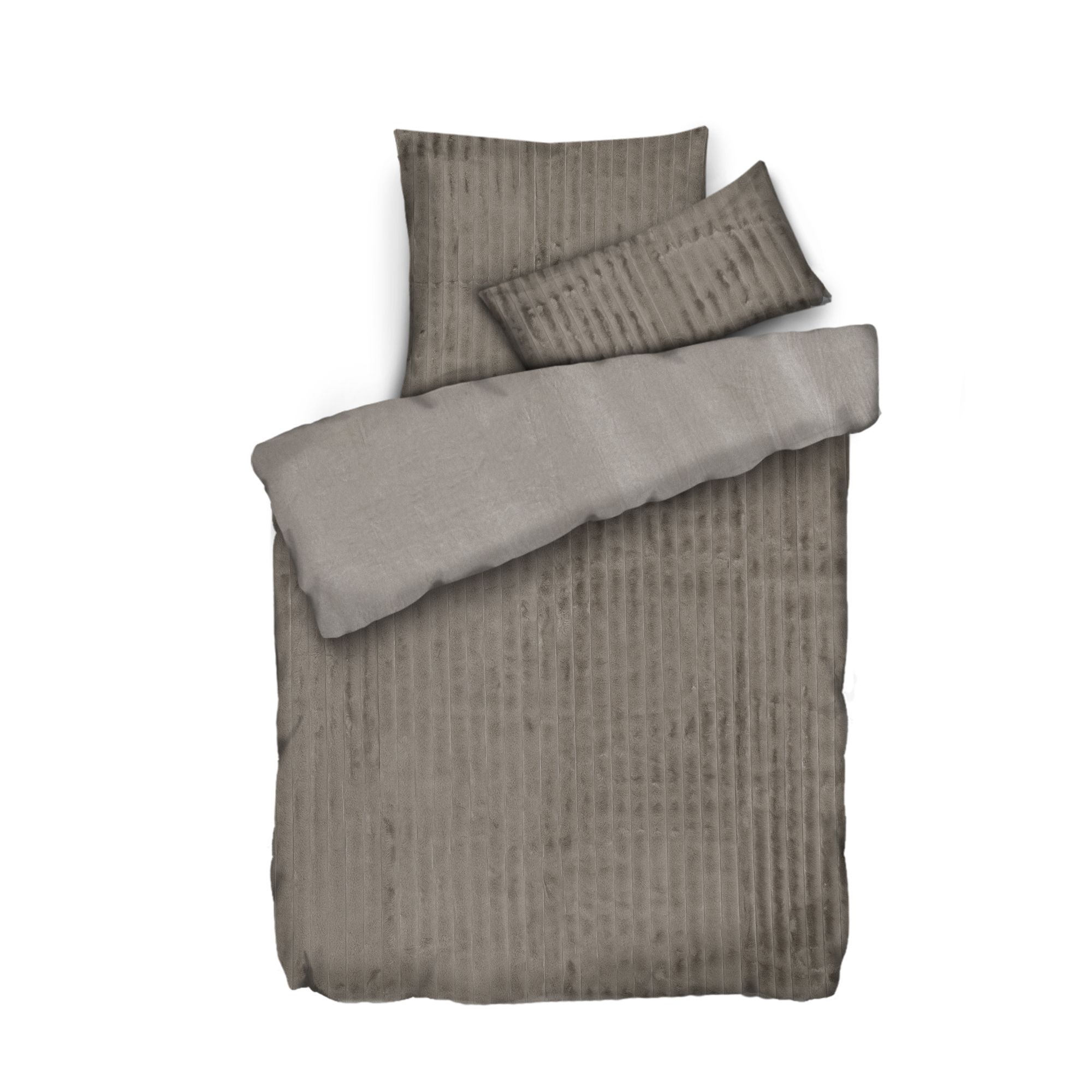 MONT CHALET Wendebettwäsche Jacquard Cord Mikrofaser Einzelbett, 3tlg.