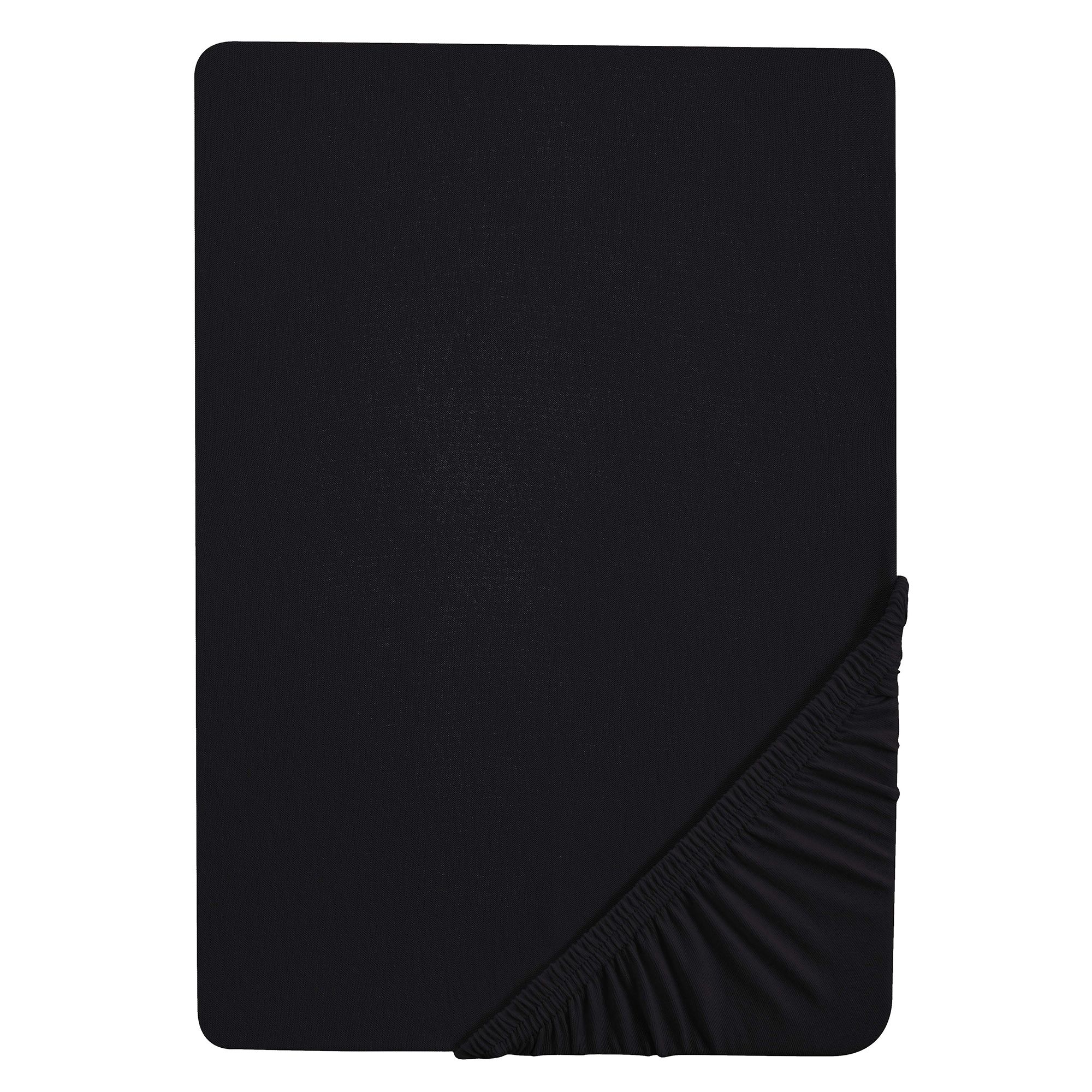 biberna® 1 Spannbettlaken uni Jersey-Elastic Größenauswahl