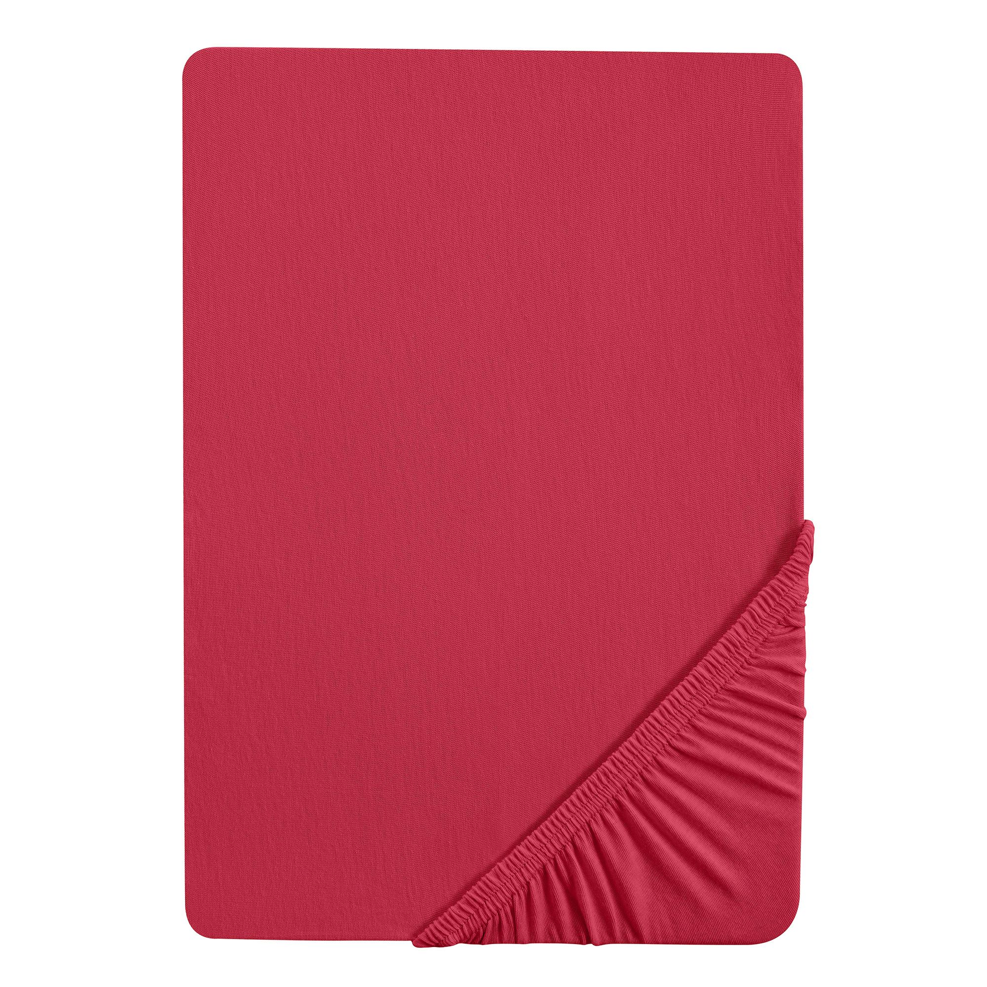 biberna® 1 Spannbettlaken uni Jersey-Elastic Größenauswahl